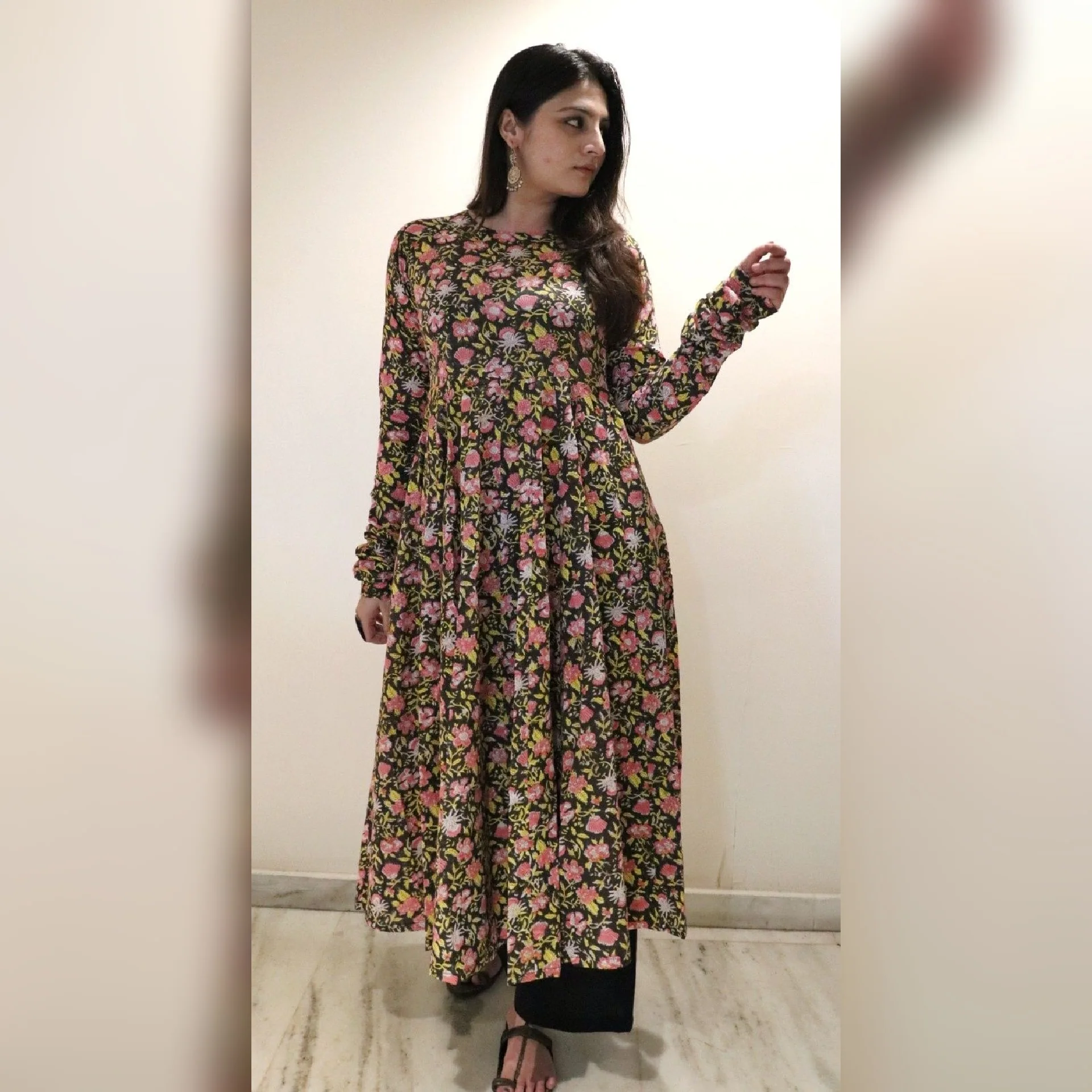 Rhea hand block kameez - Image 6
