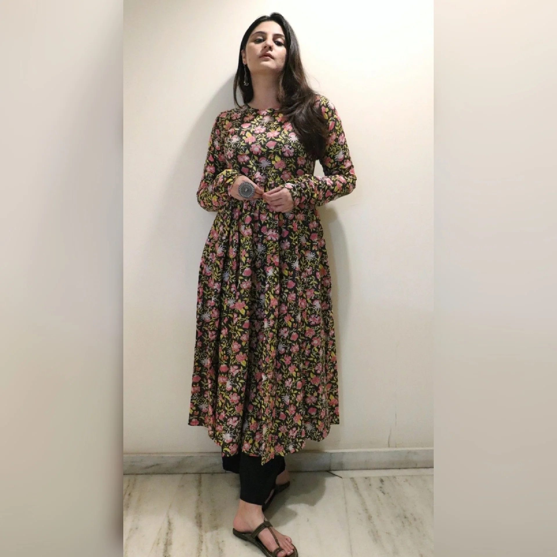Rhea hand block kameez - Image 7