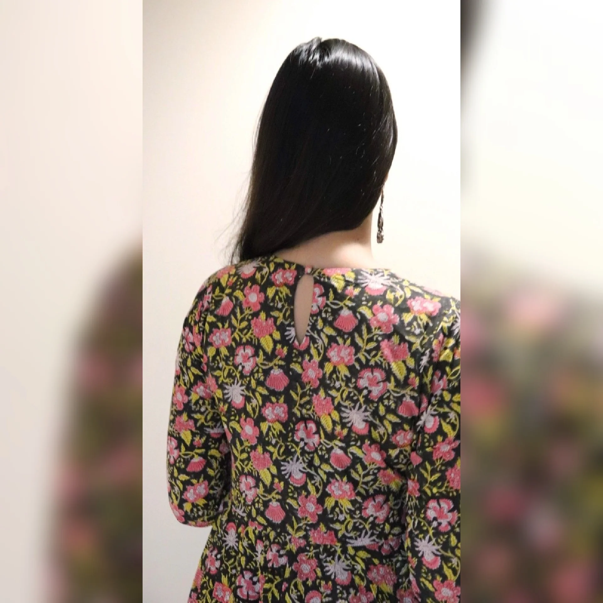 Rhea hand block kameez - Image 8