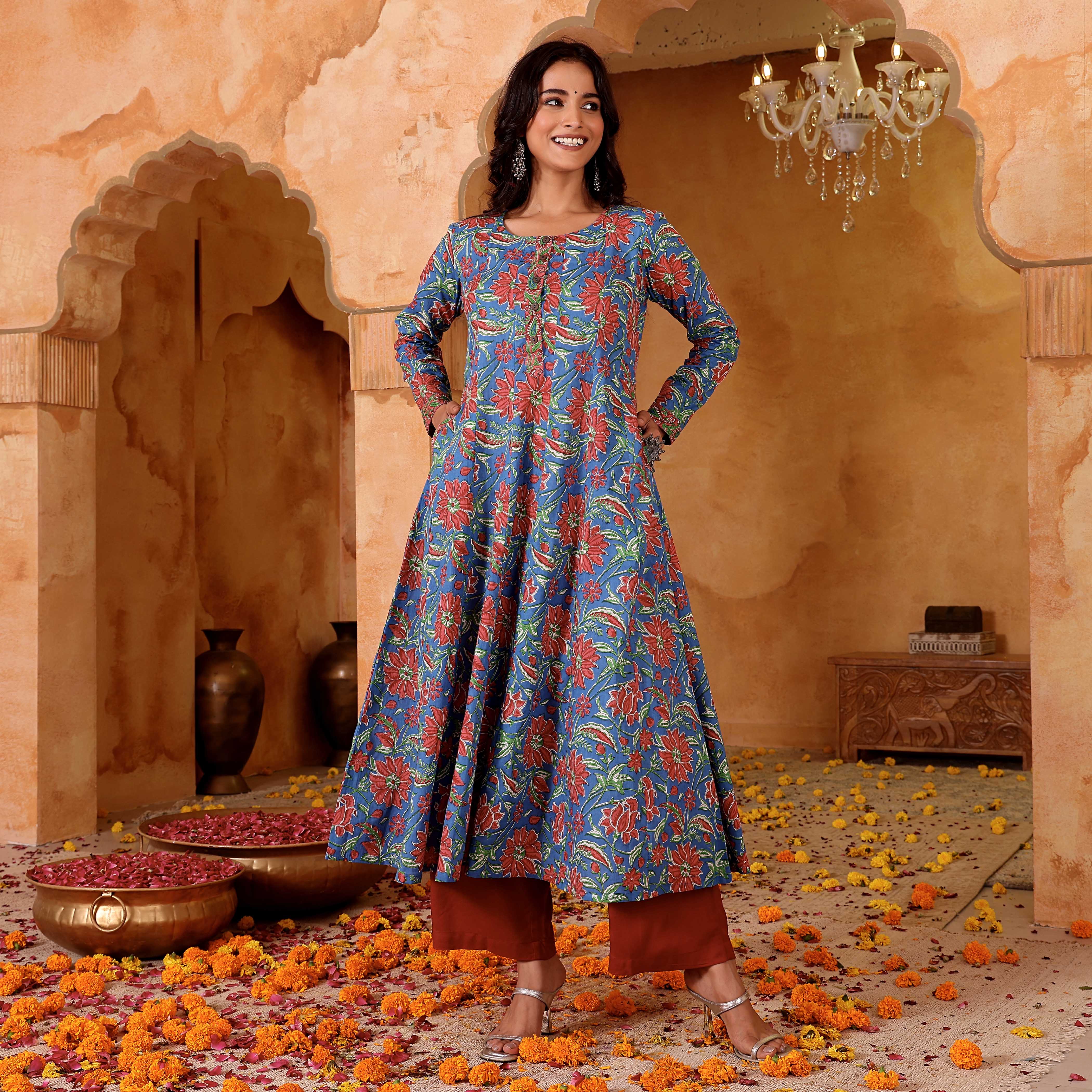 Ritvija Cotton Kurta - Image 3