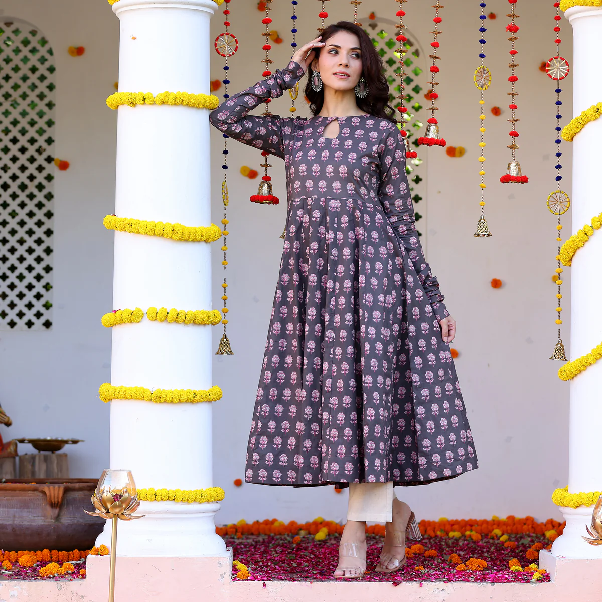 Riza Gher Cotton Kurta - Image 3