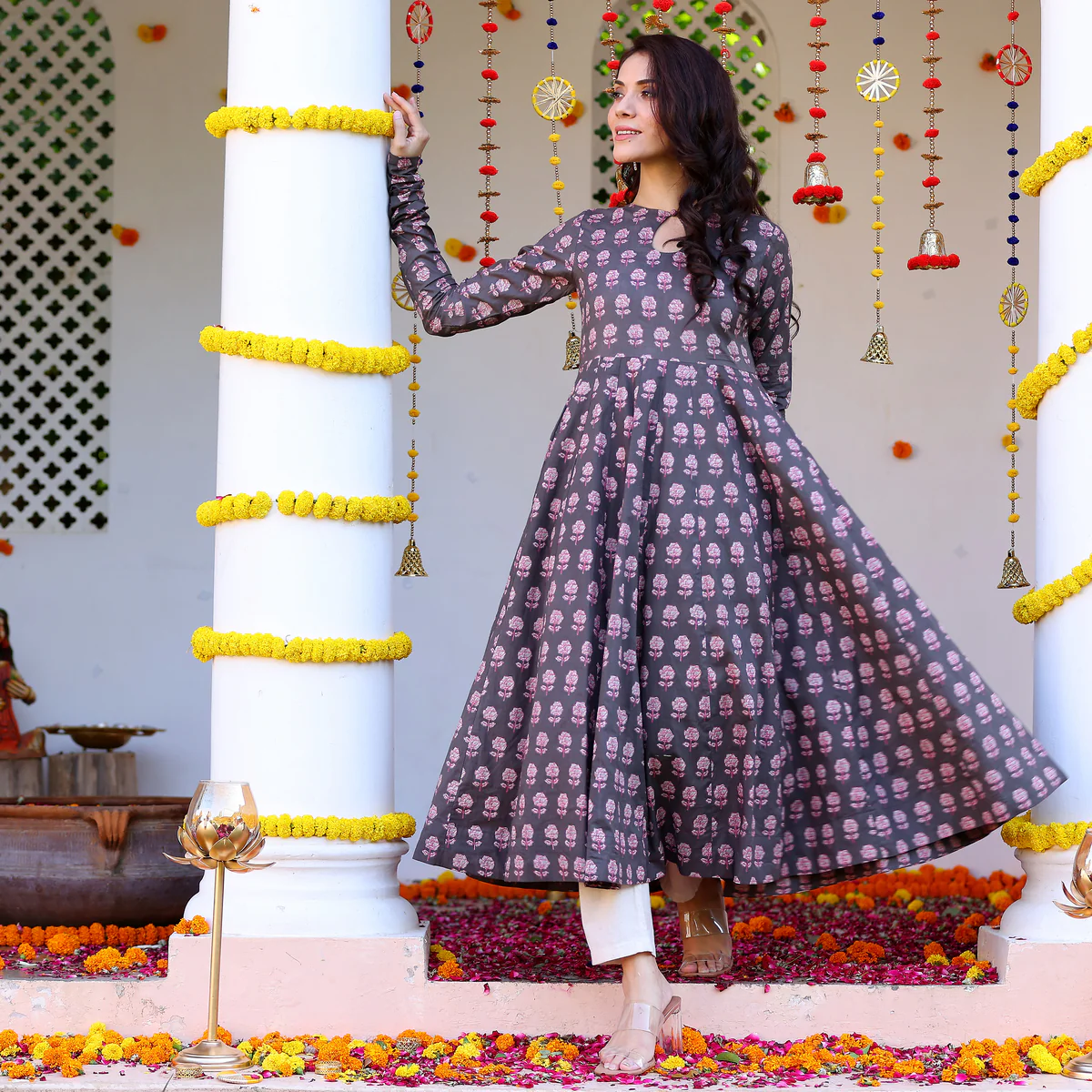 Riza Gher Cotton Kurta - Image 4