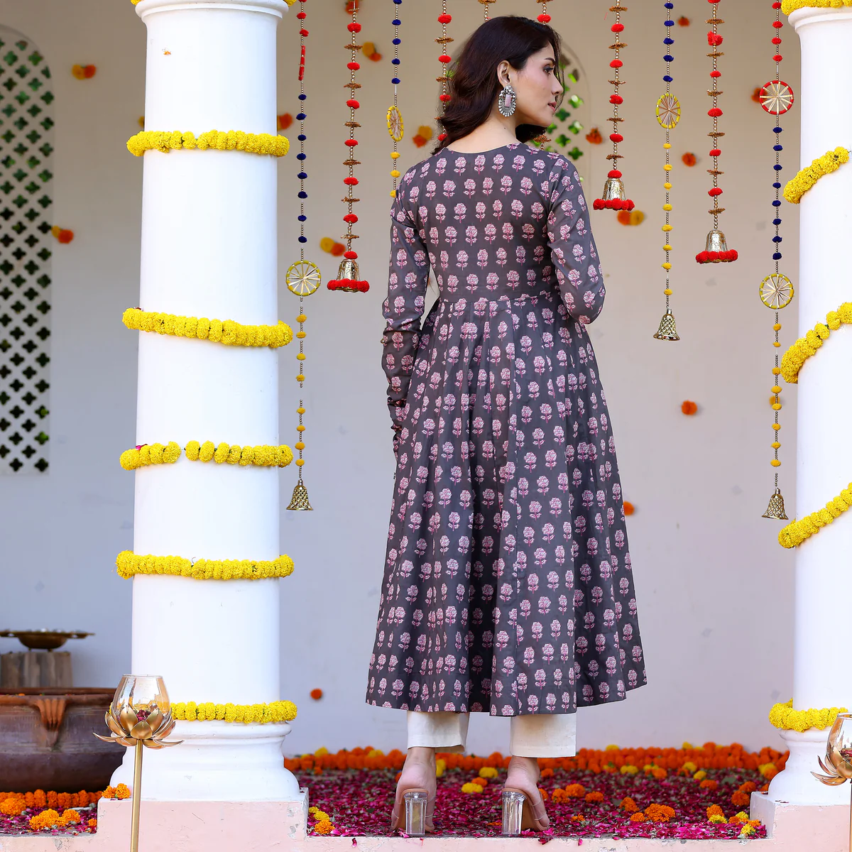 Riza Gher Cotton Kurta - Image 6