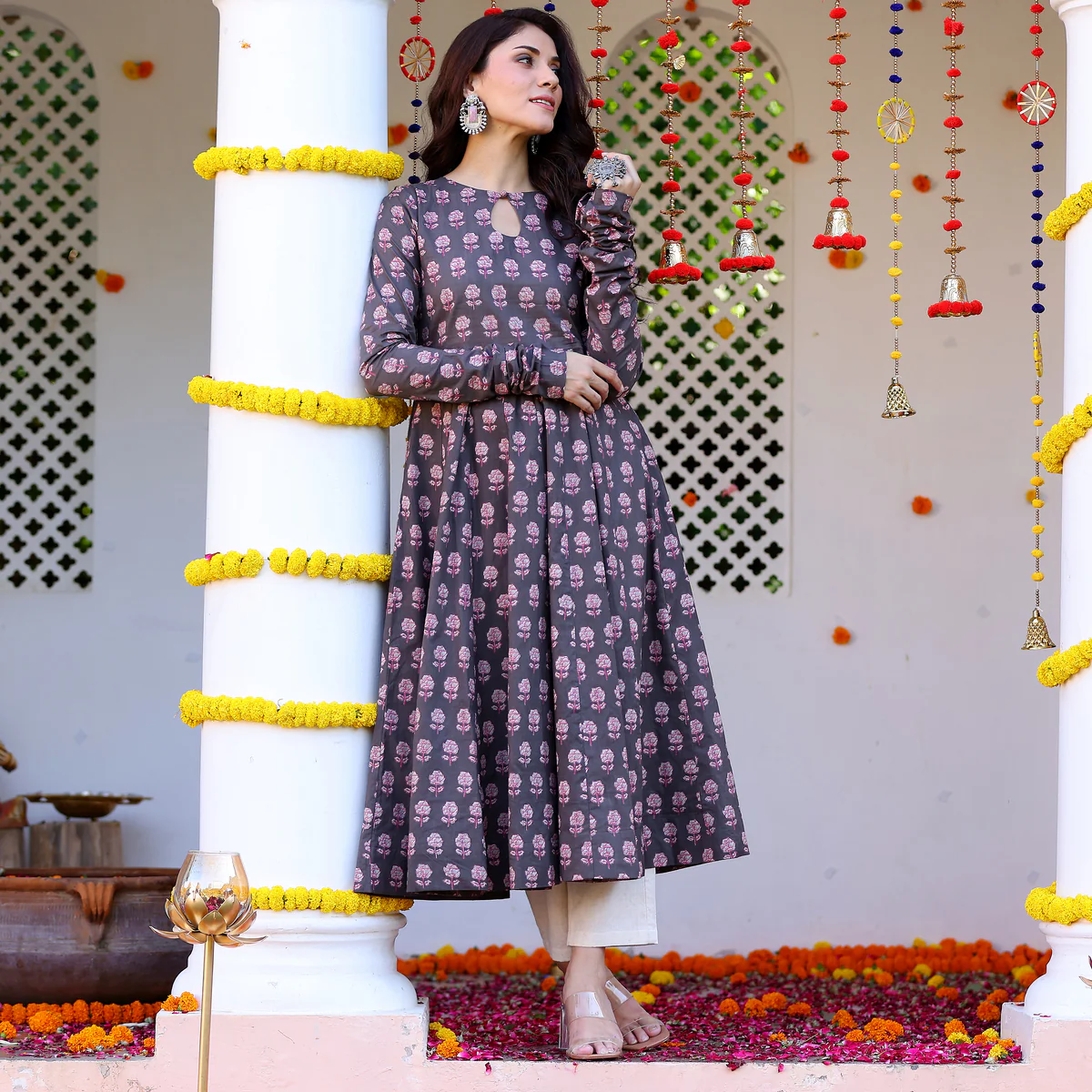 Riza Gher Cotton Kurta - Image 7