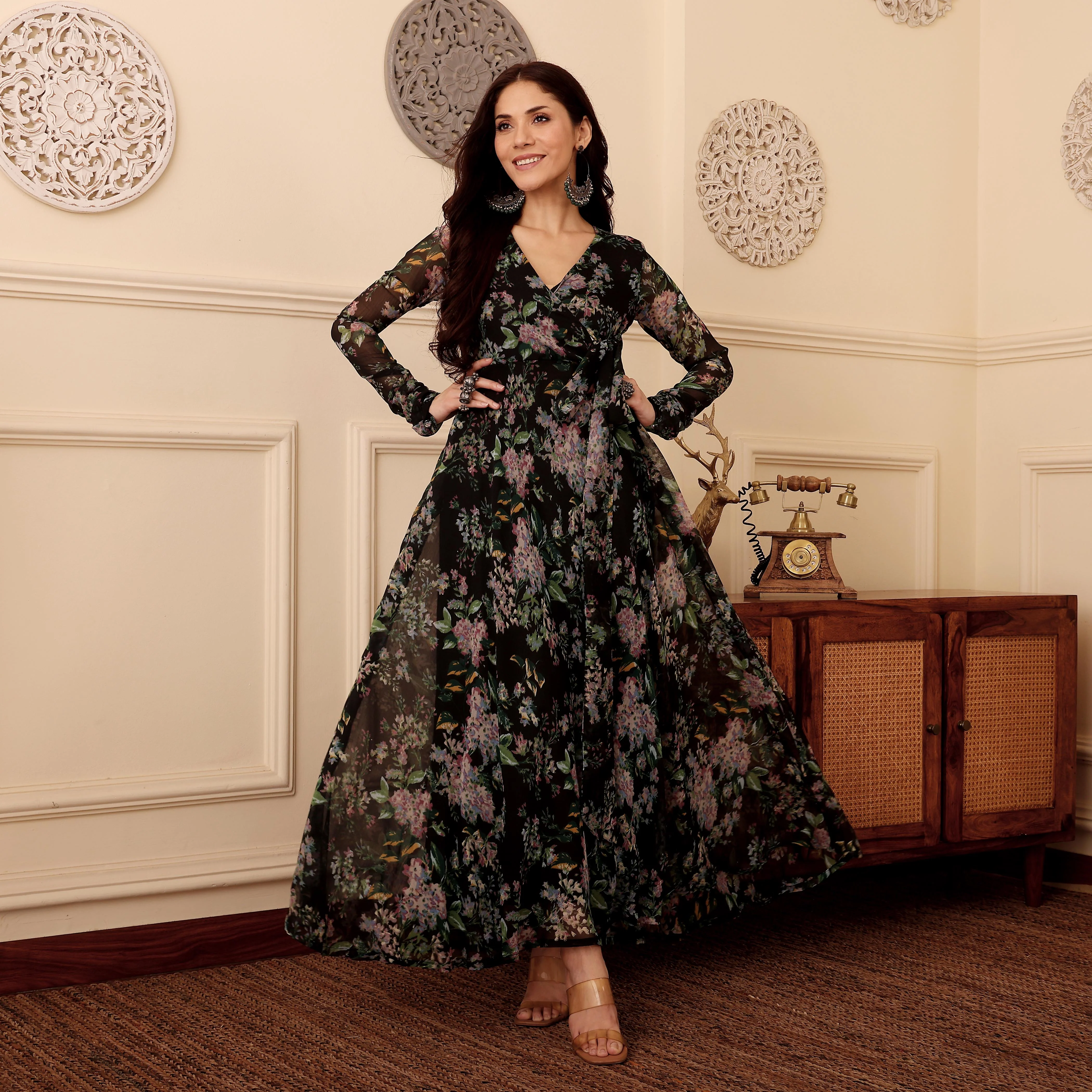 Ruh Georgette Angrakha - Image 4