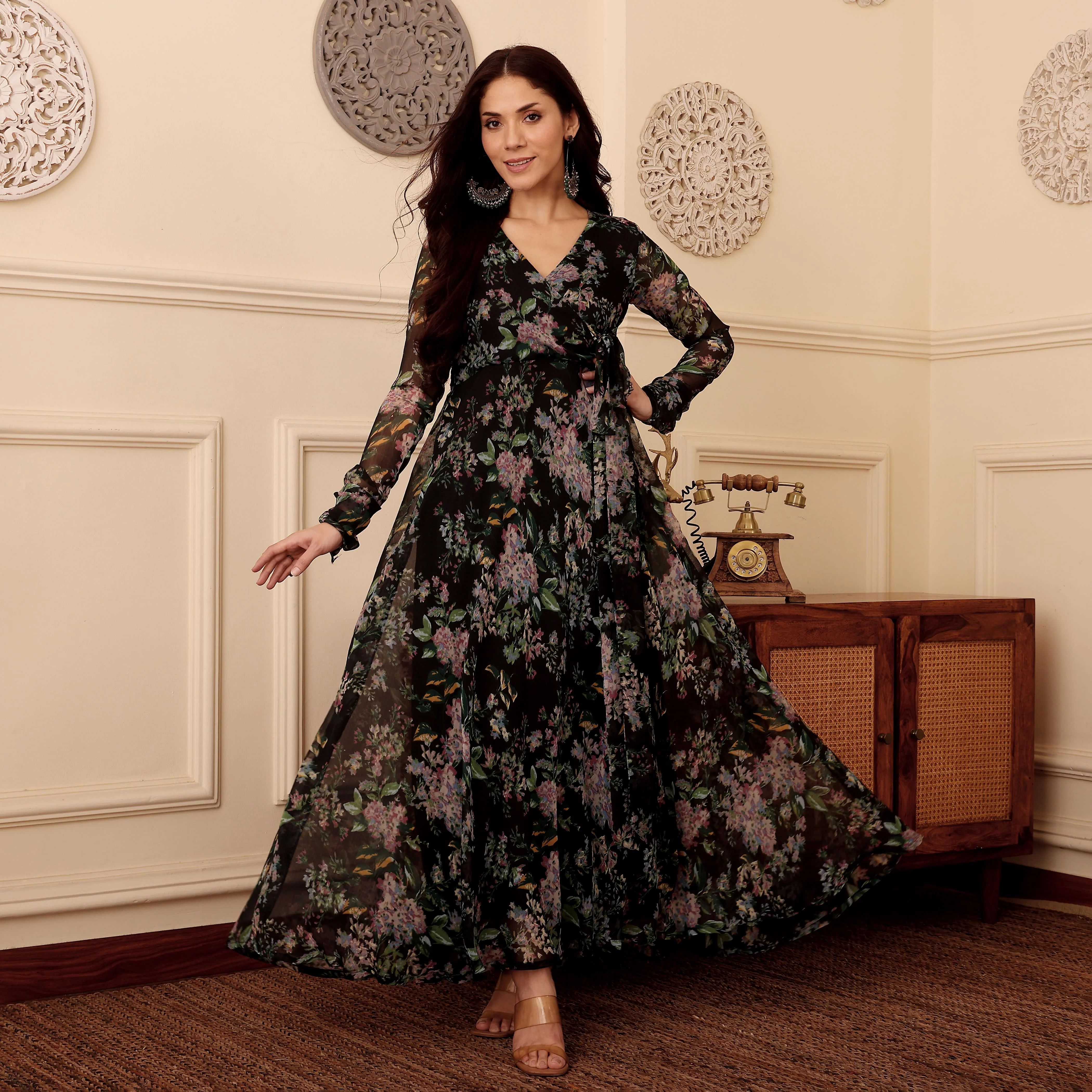 Ruh Georgette Angrakha - Image 6