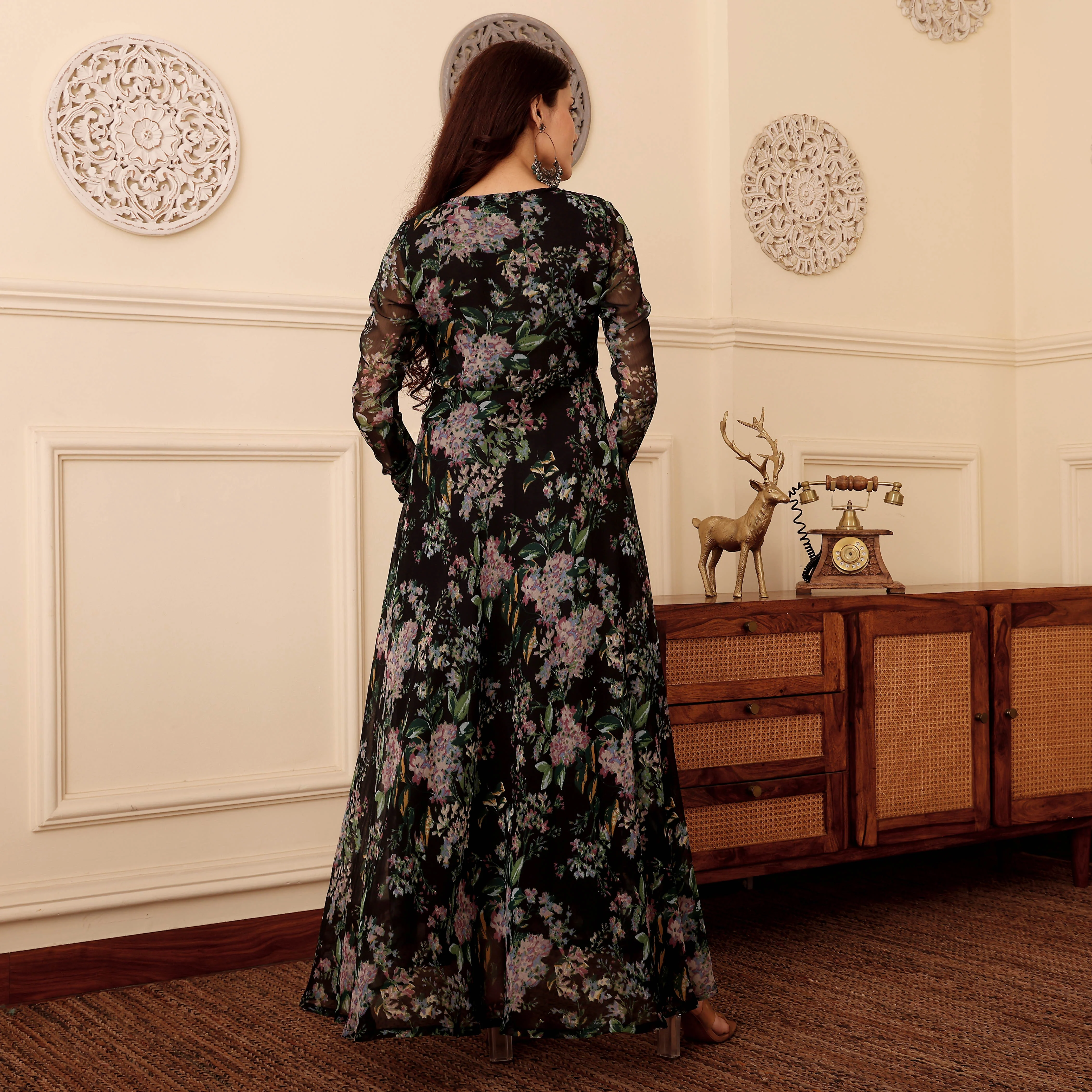 Ruh Georgette Angrakha - Image 7