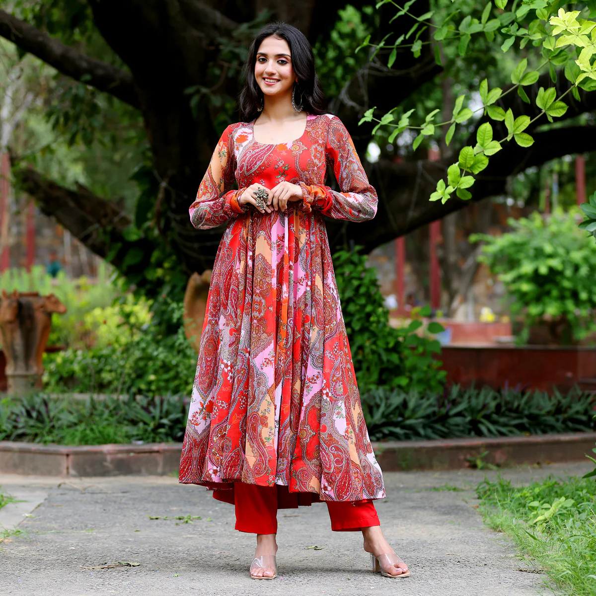 Roomi Floral Kurta - Image 2