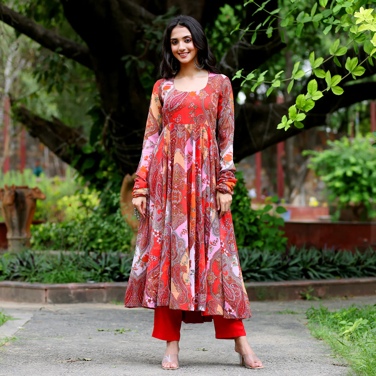 Roomi Floral Kurta - Image 4