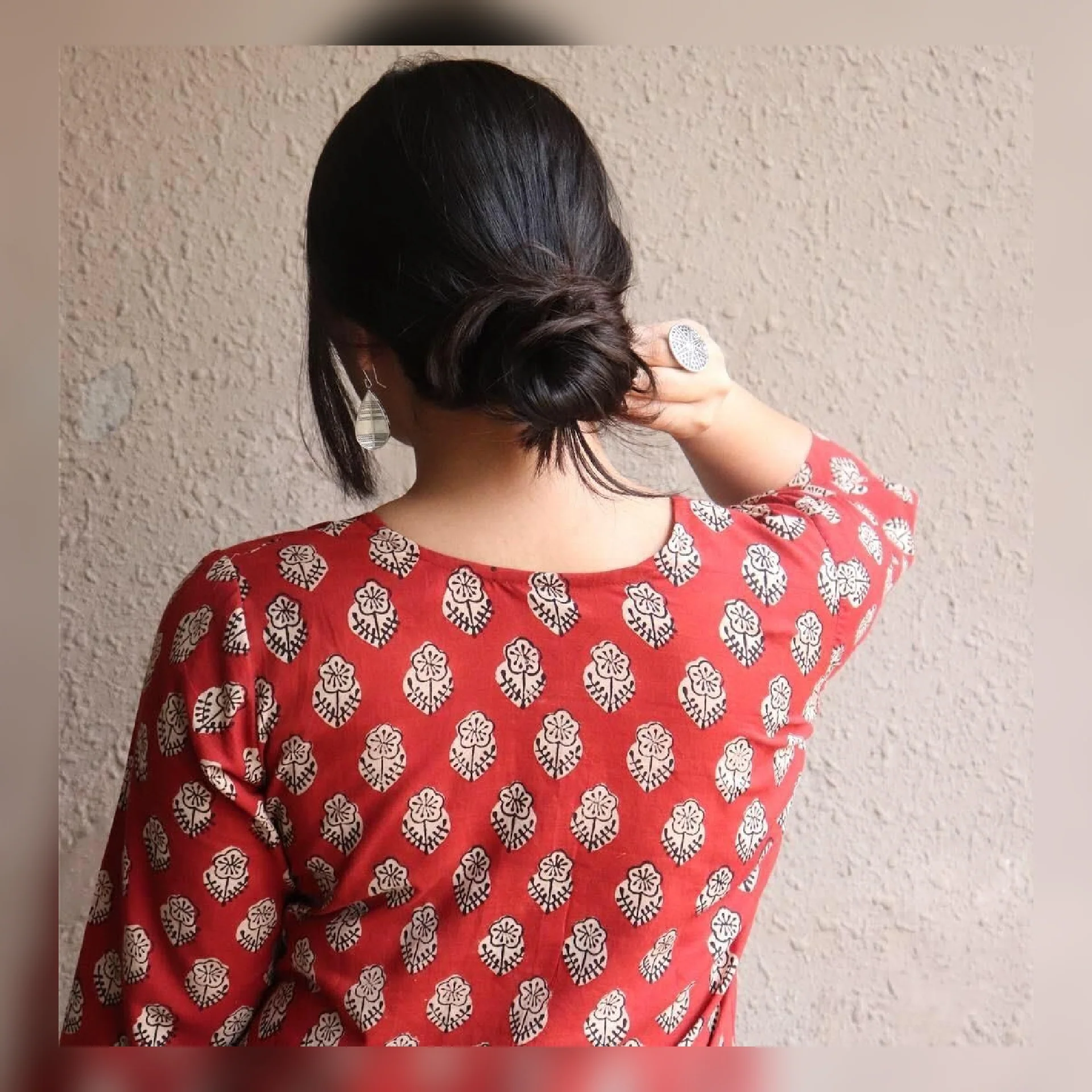 Roza Block Printed Set - Image 4