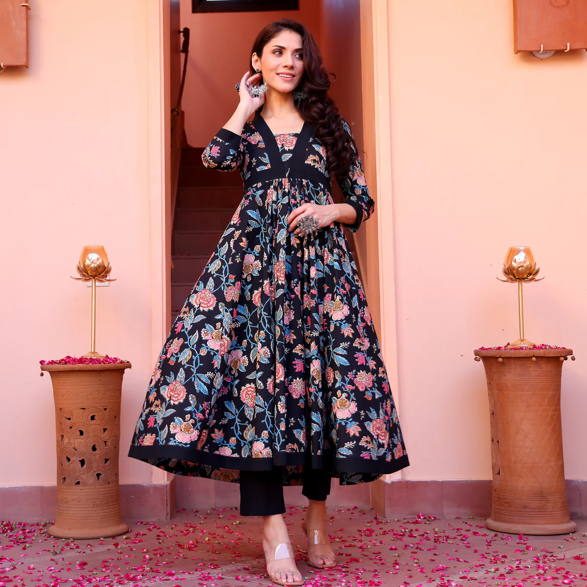 Rushali Printed Cotton kurta - Image 10