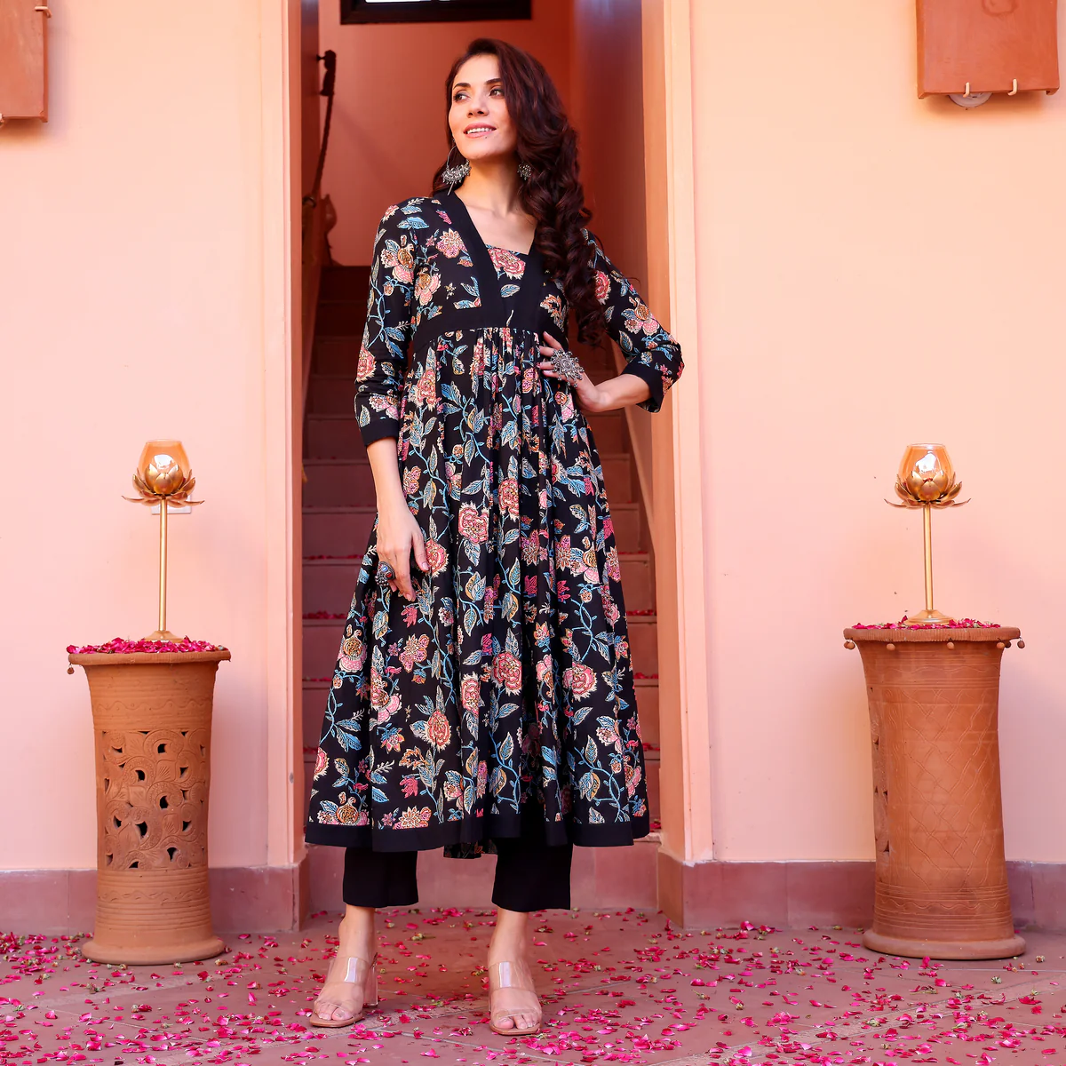 Rushali Printed Cotton kurta - Image 5