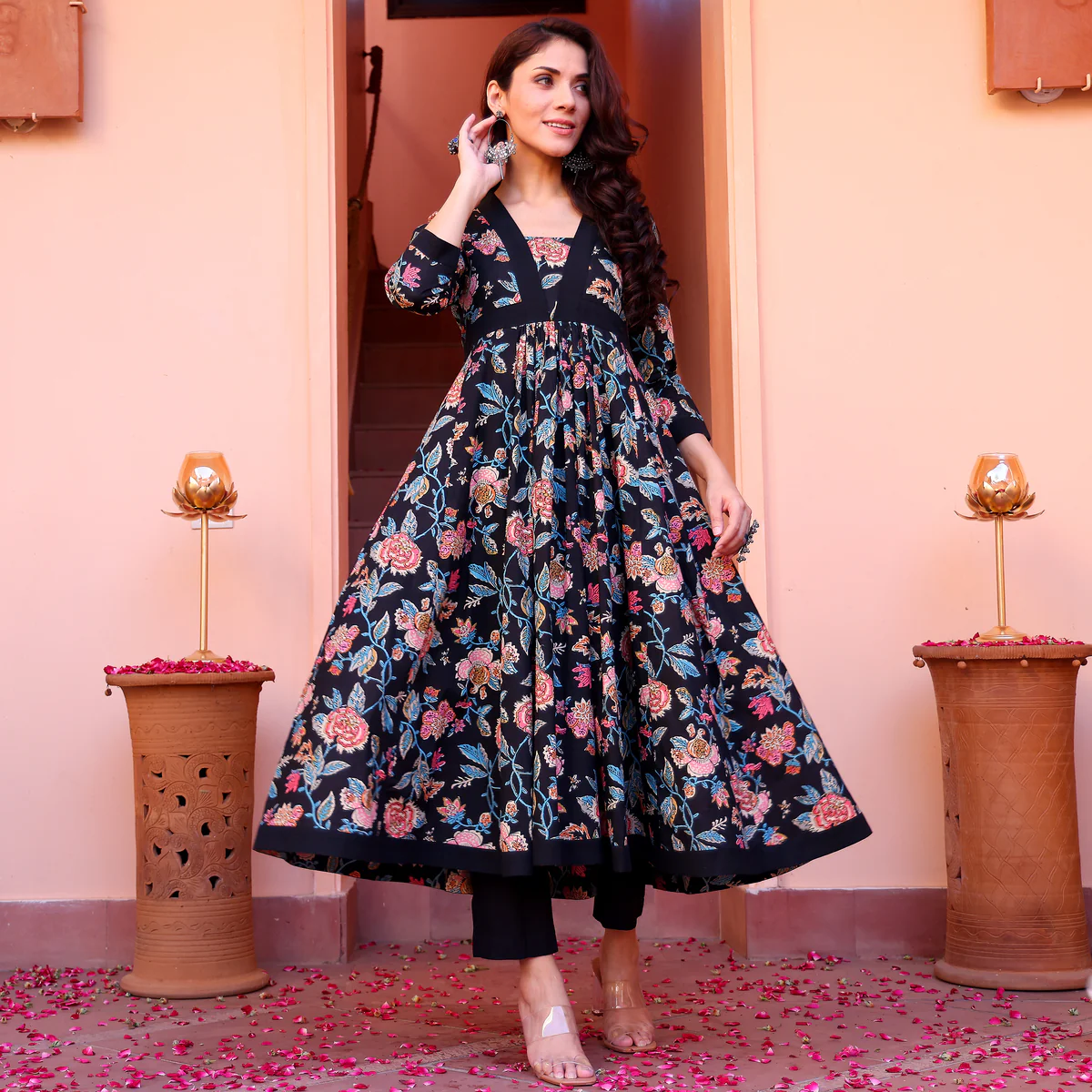 Rushali Printed Cotton kurta - Image 6