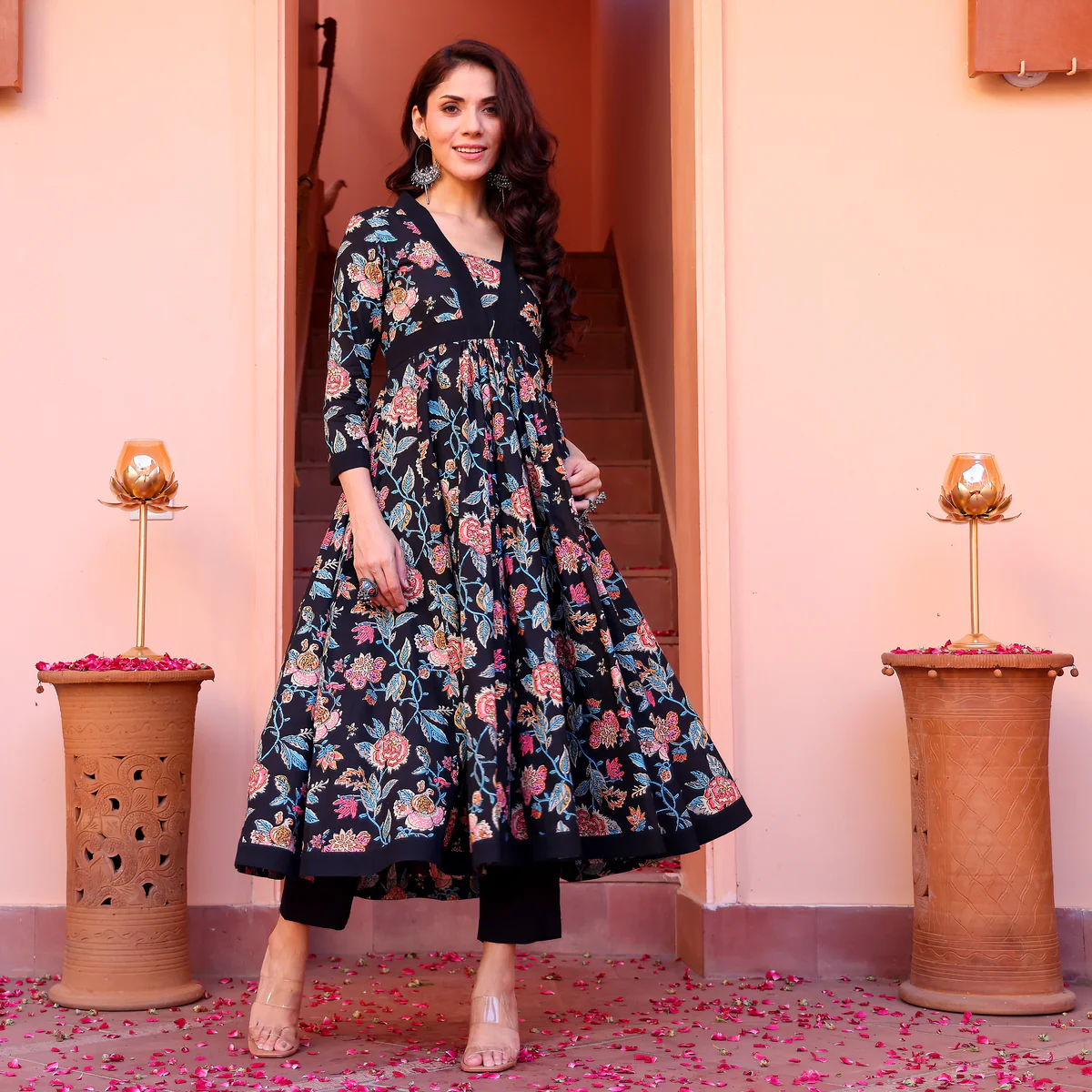 Rushali Printed Cotton kurta - Image 7