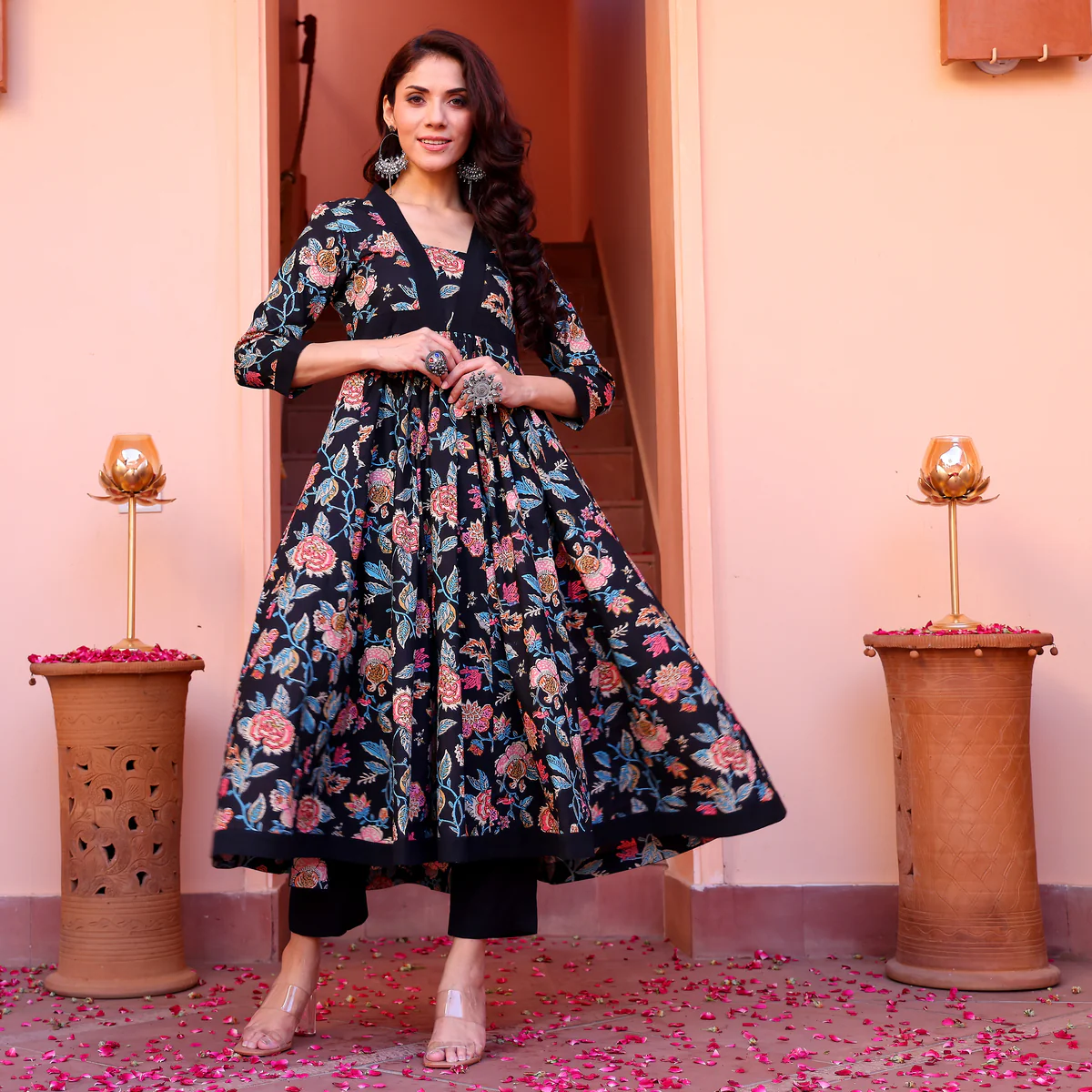 Rushali Printed Cotton kurta - Image 8