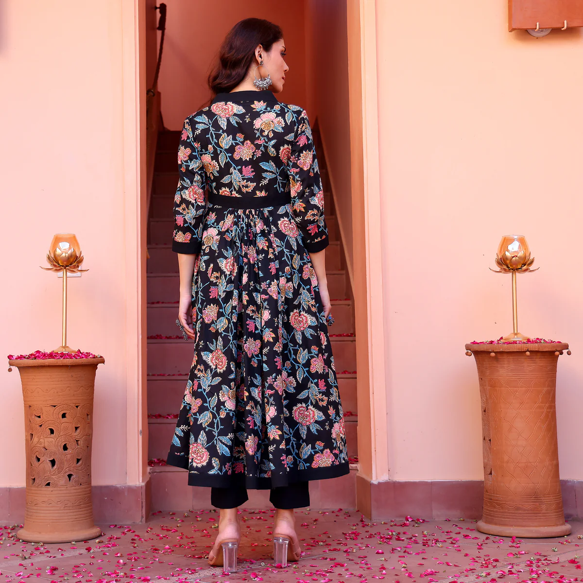 Rushali Printed Cotton kurta - Image 9