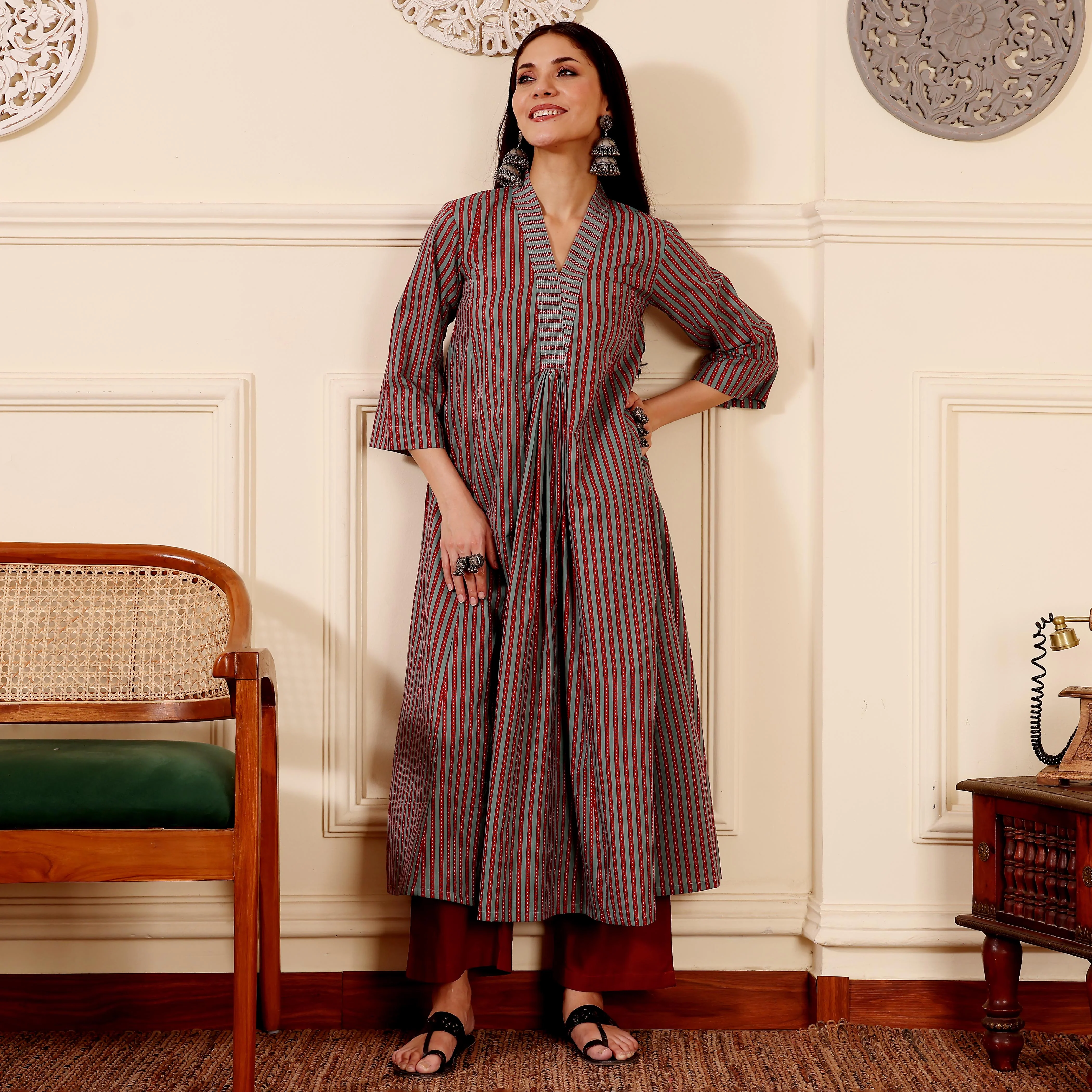 Barika Cotton Kurta - Image 4