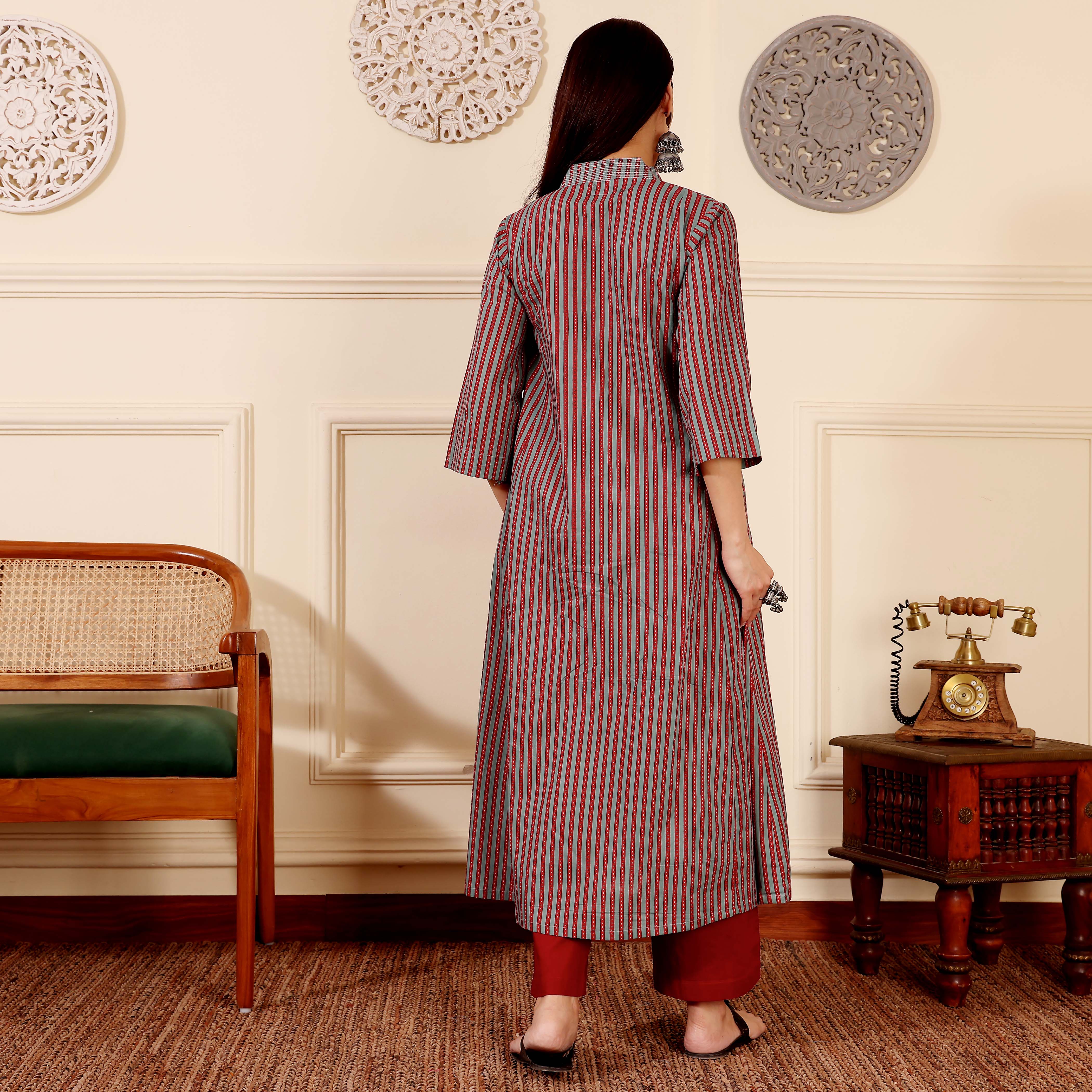 Barika Cotton Kurta - Image 7