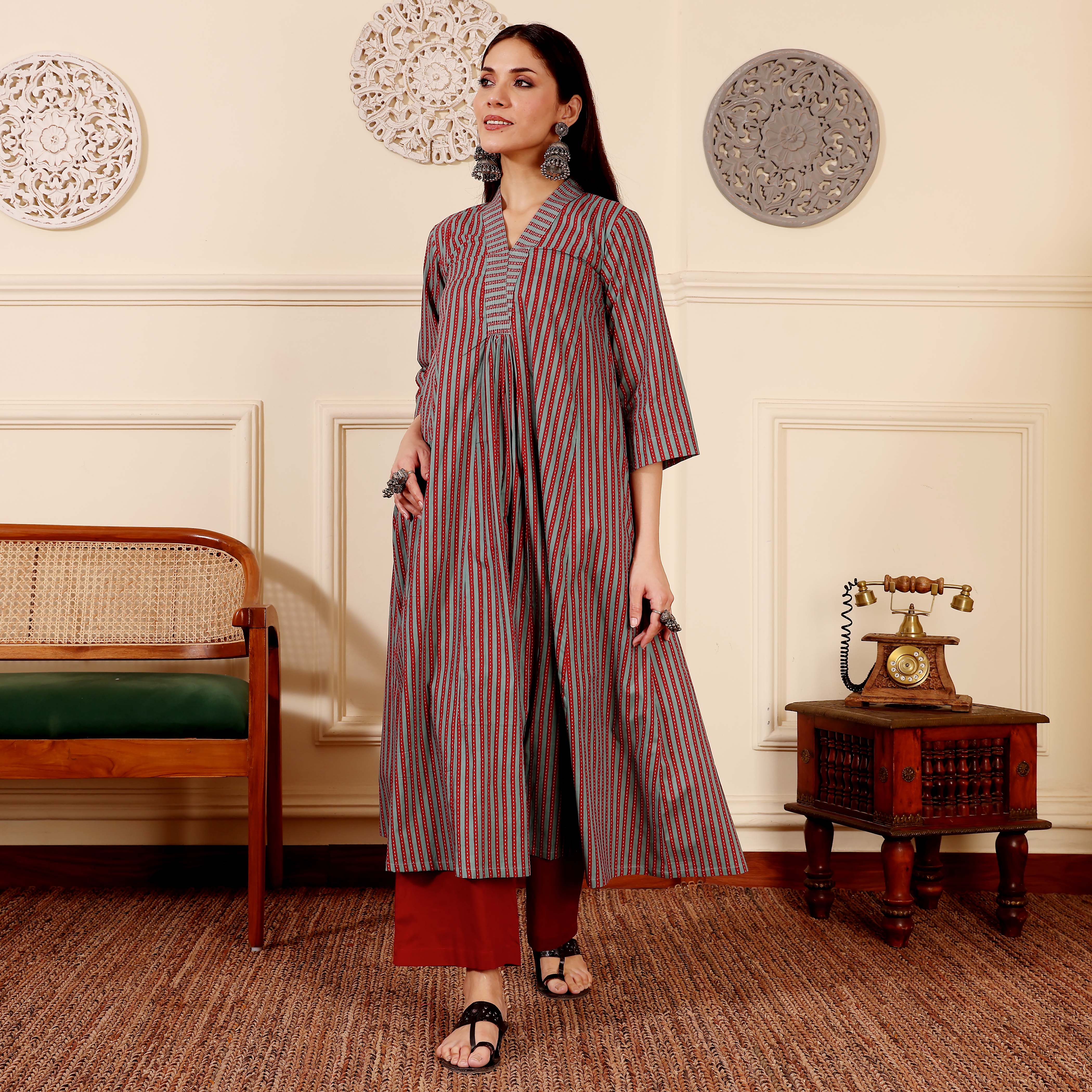 Barika Cotton Kurta - Image 9