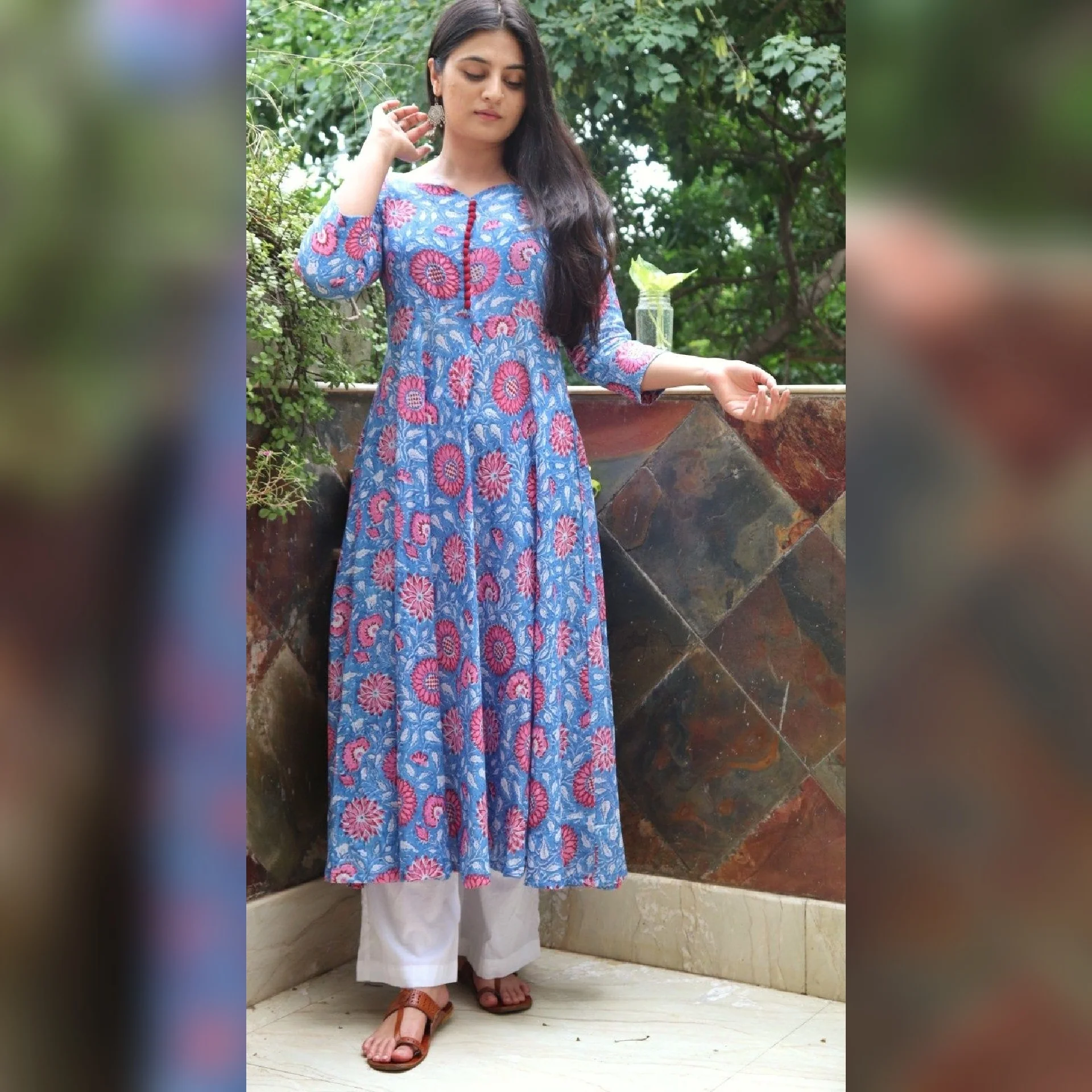 Saida Gher Long Kurta - Image 4