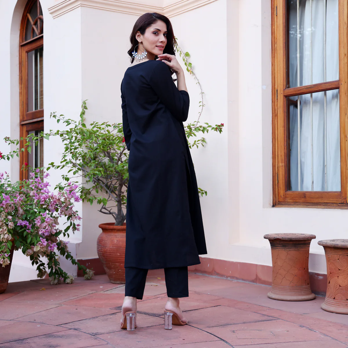 Shibra Black Cotton Set - Image 6