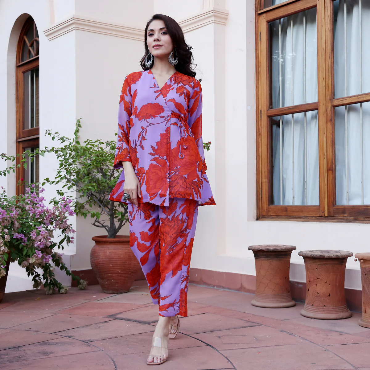 Samika Cord Georgette Set - Image 2