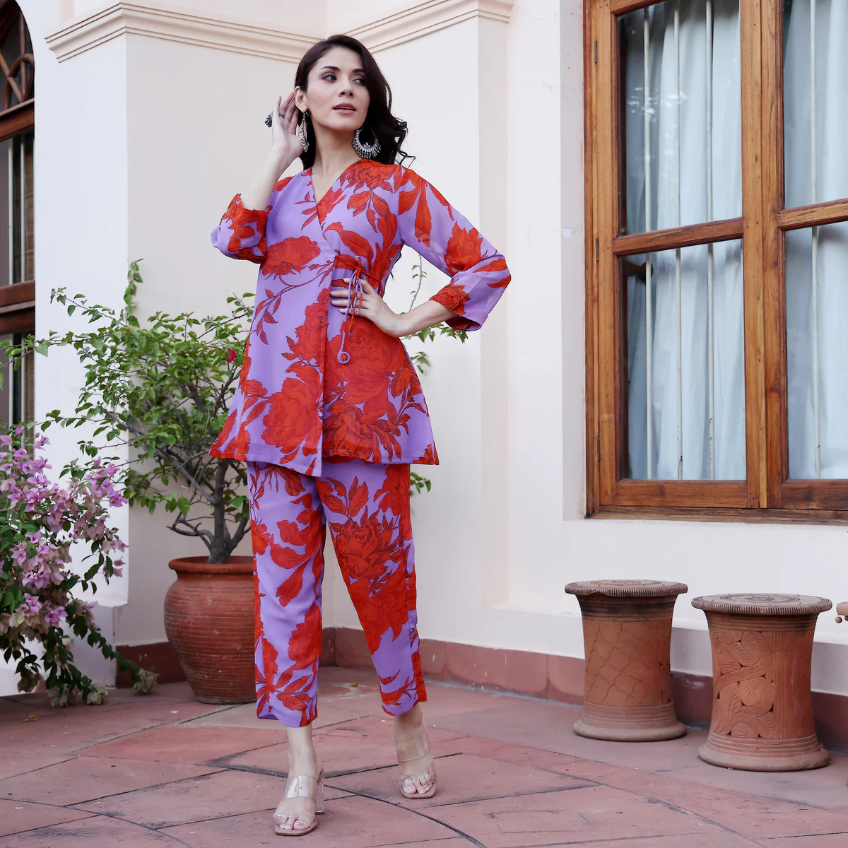 Samika Cord Georgette Set - Image 3