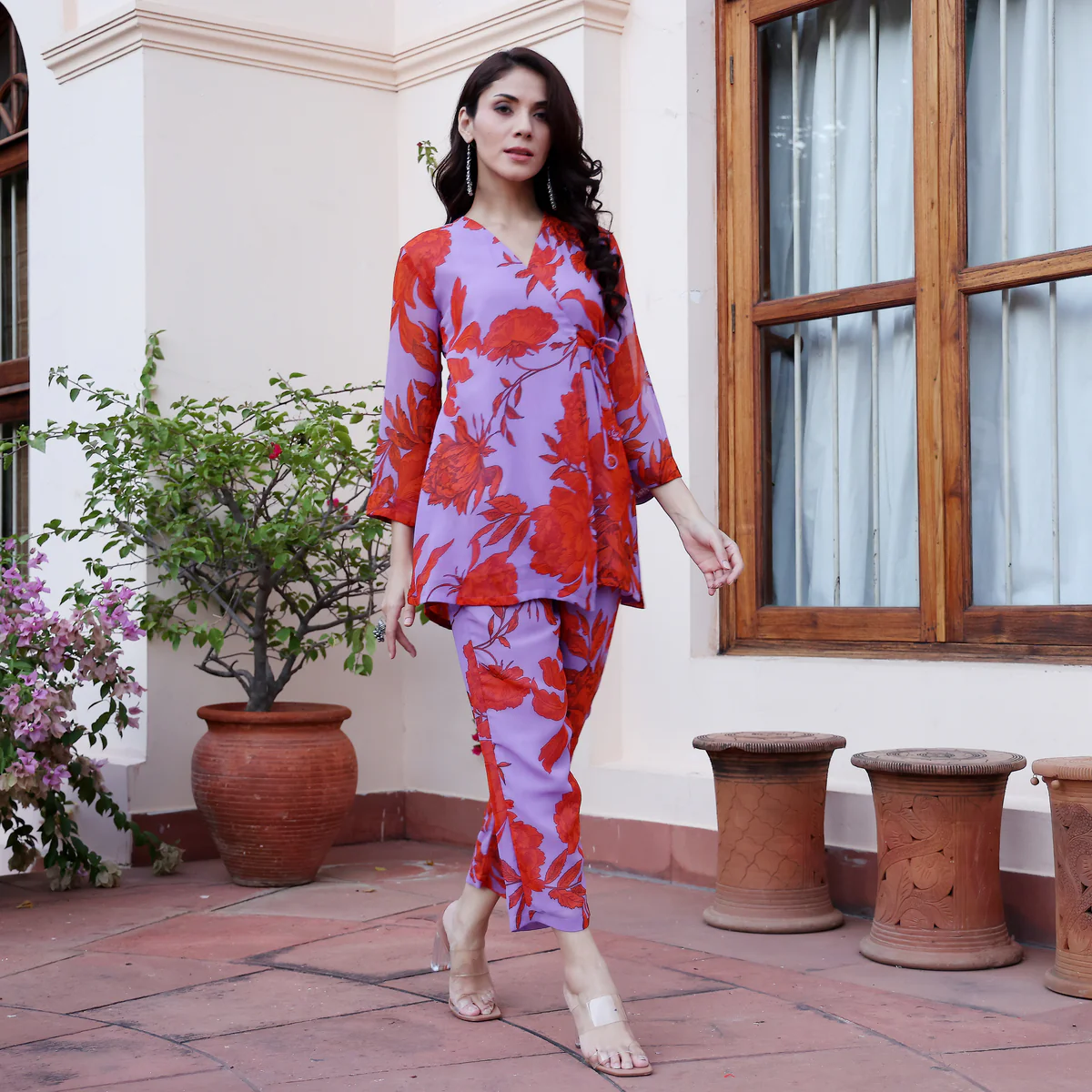 Samika Cord Georgette Set - Image 8