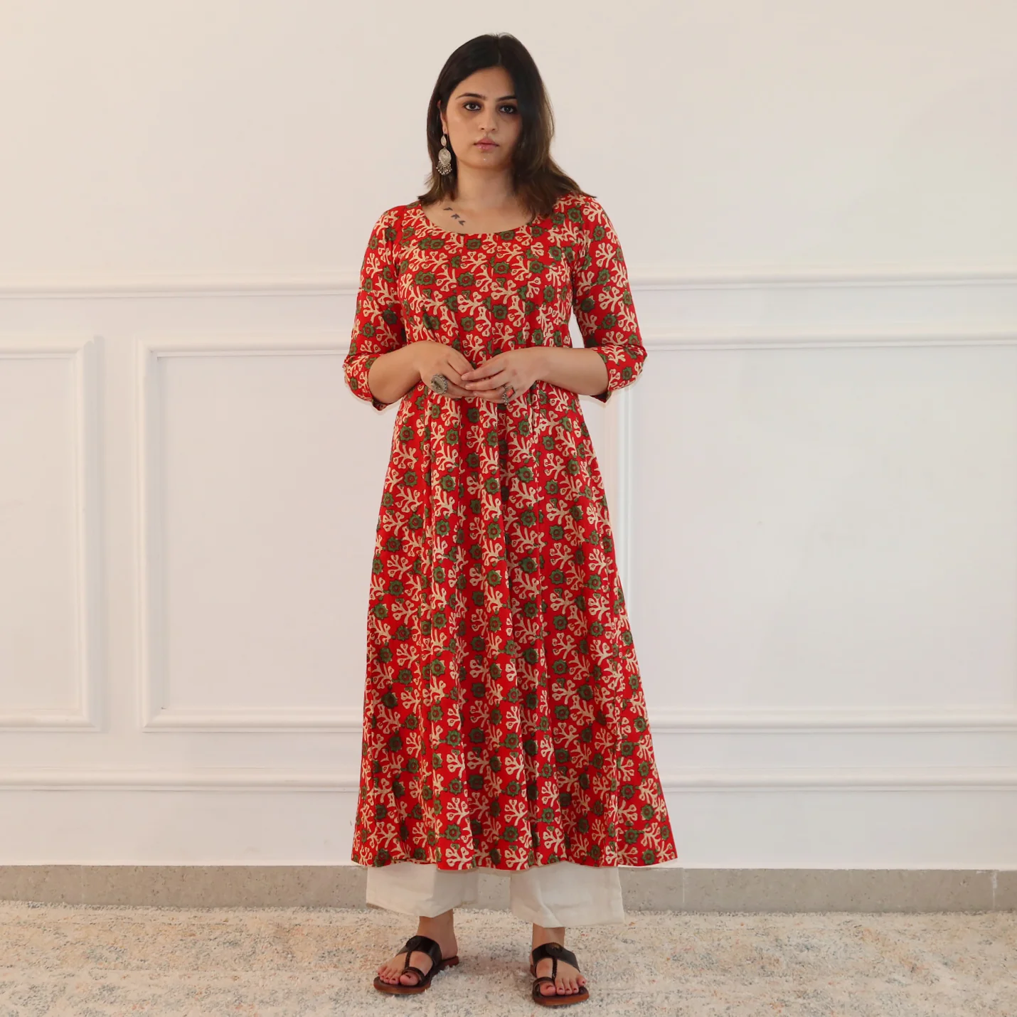 Savira Cotton Kalidar Kurta - Image 7