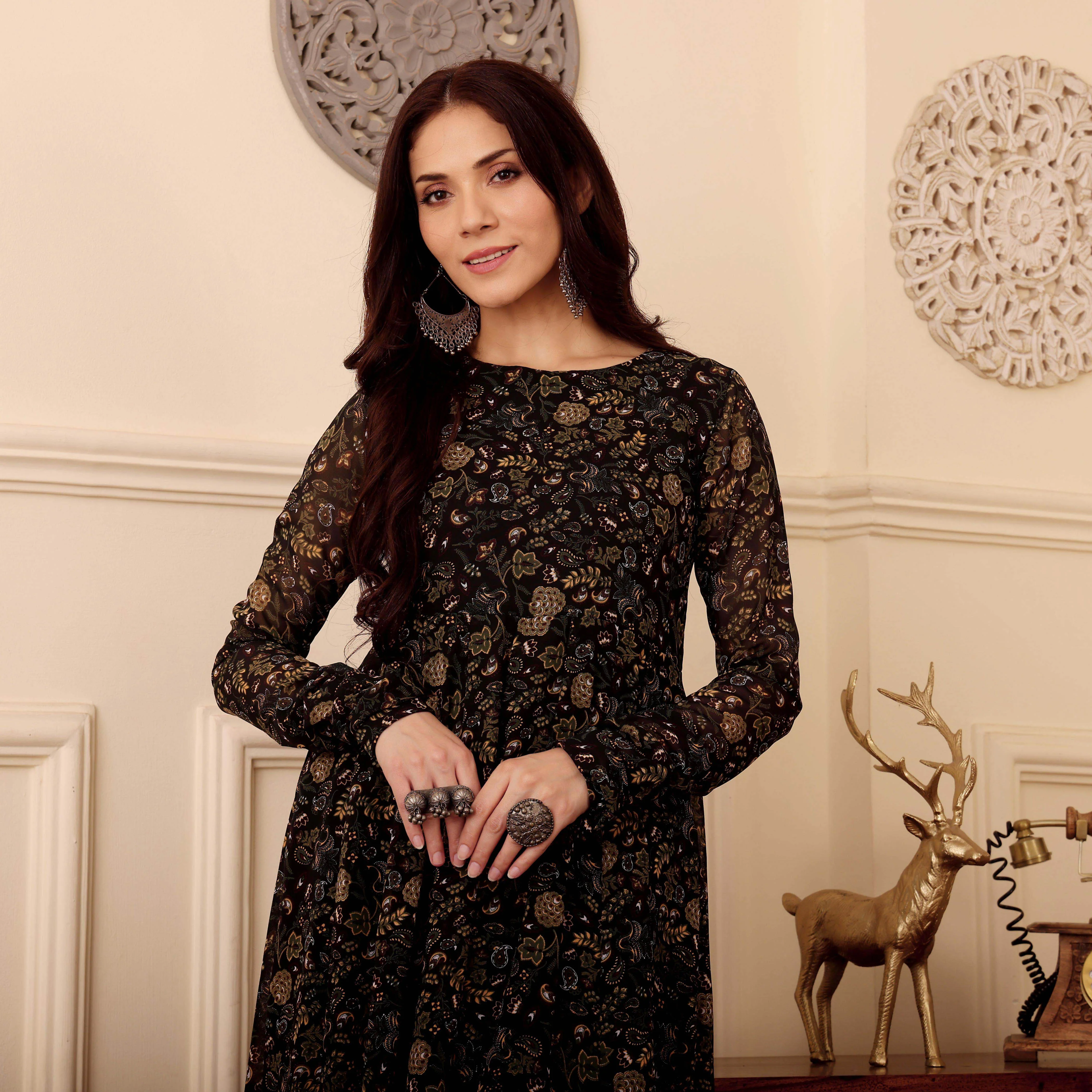 Shajha Georgette Kurta - Image 2