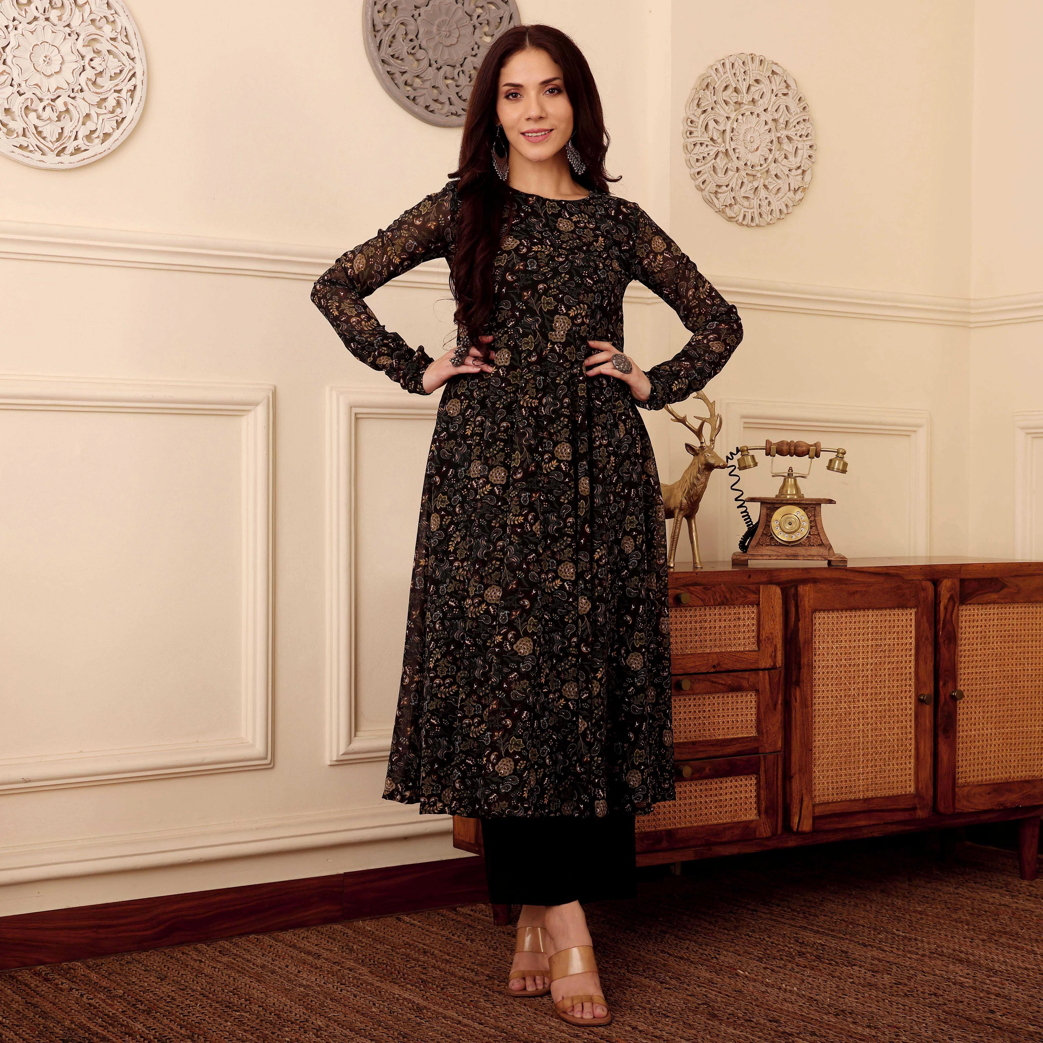 Shajha Georgette Kurta - Image 4