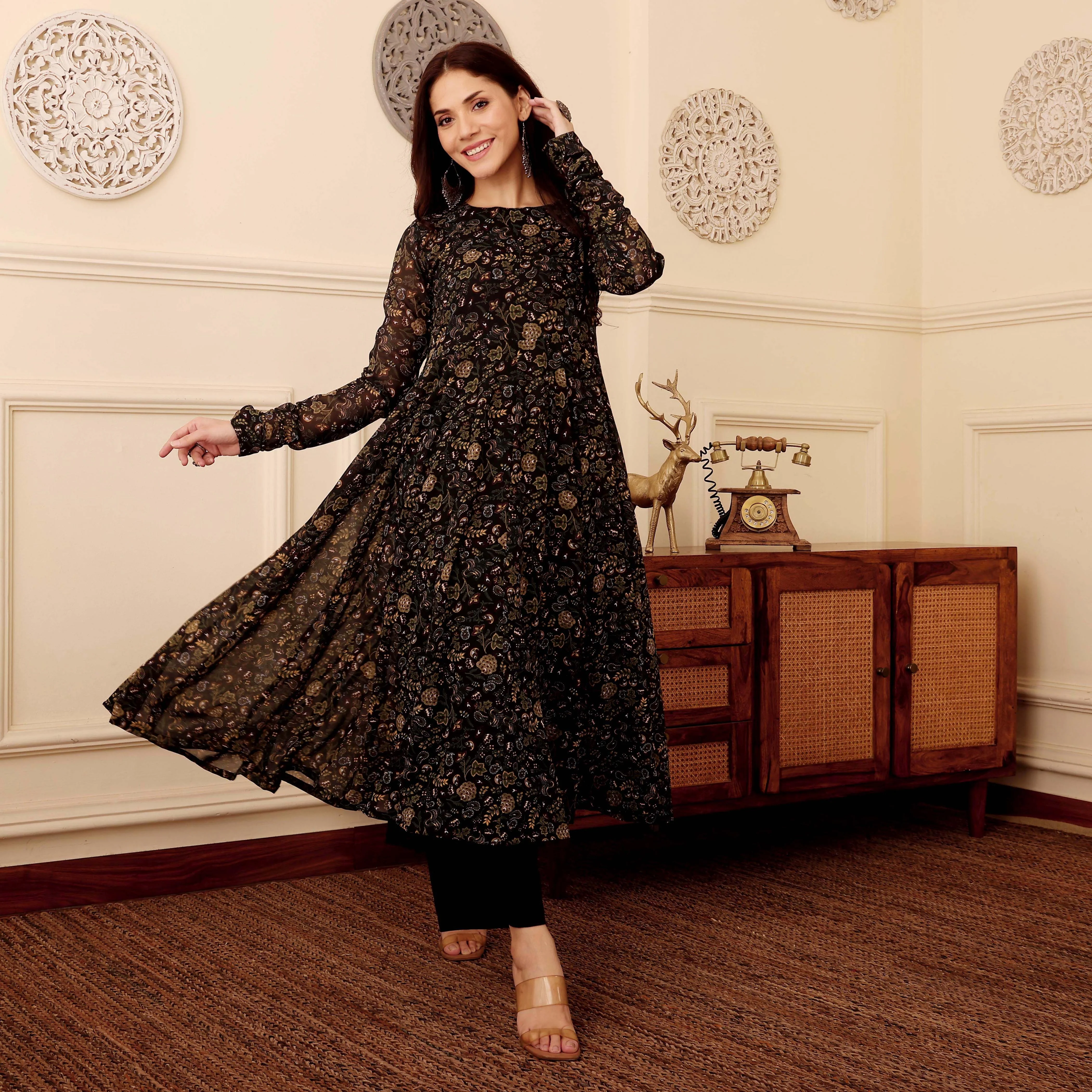 Shajha Georgette Kurta - Image 9