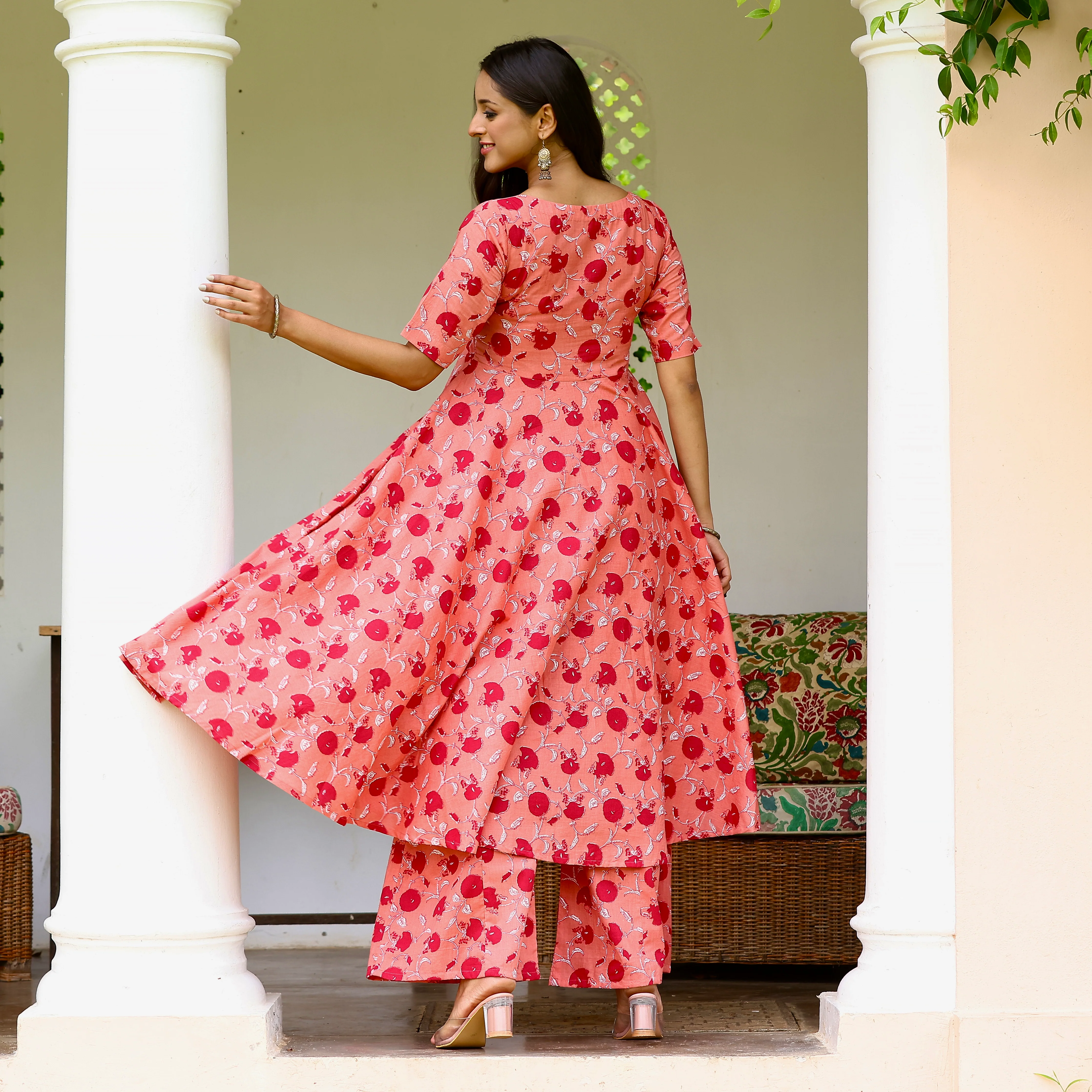 Shama Cotton Sharara set - Image 4