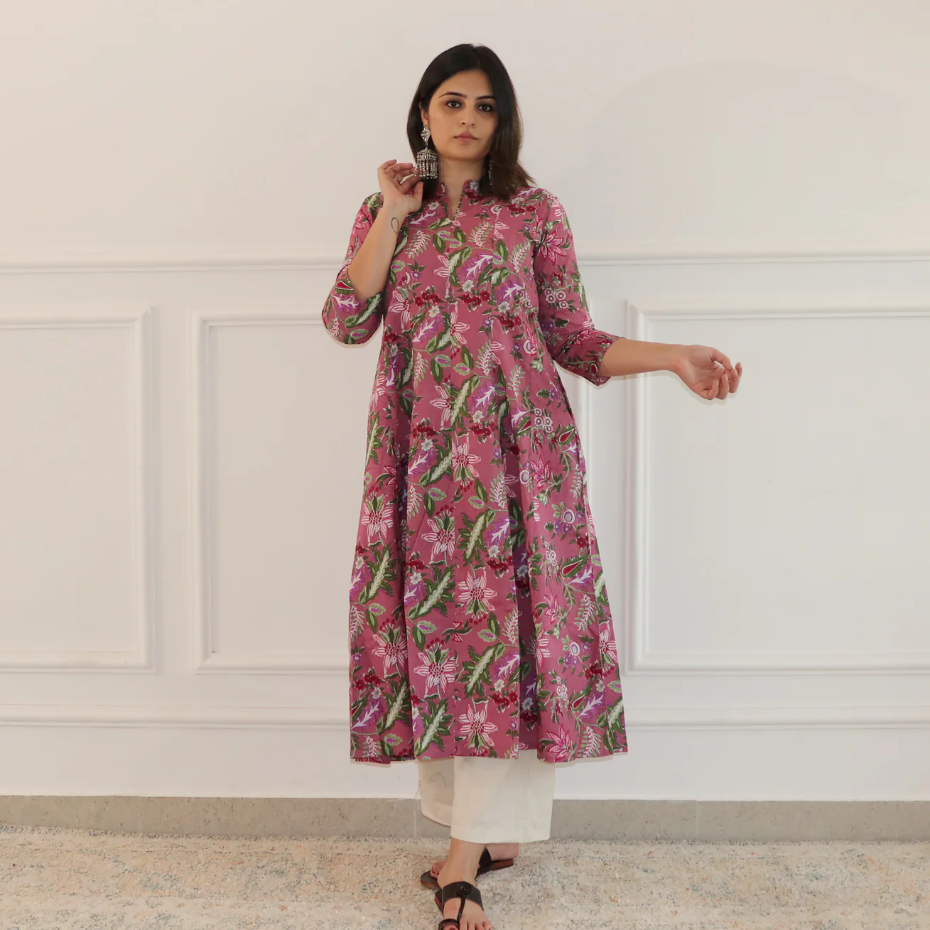 Sharvari Cotton Kurta - Image 2