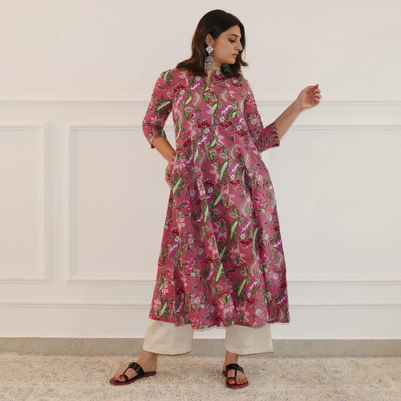 Sharvari Cotton Kurta - Image 3