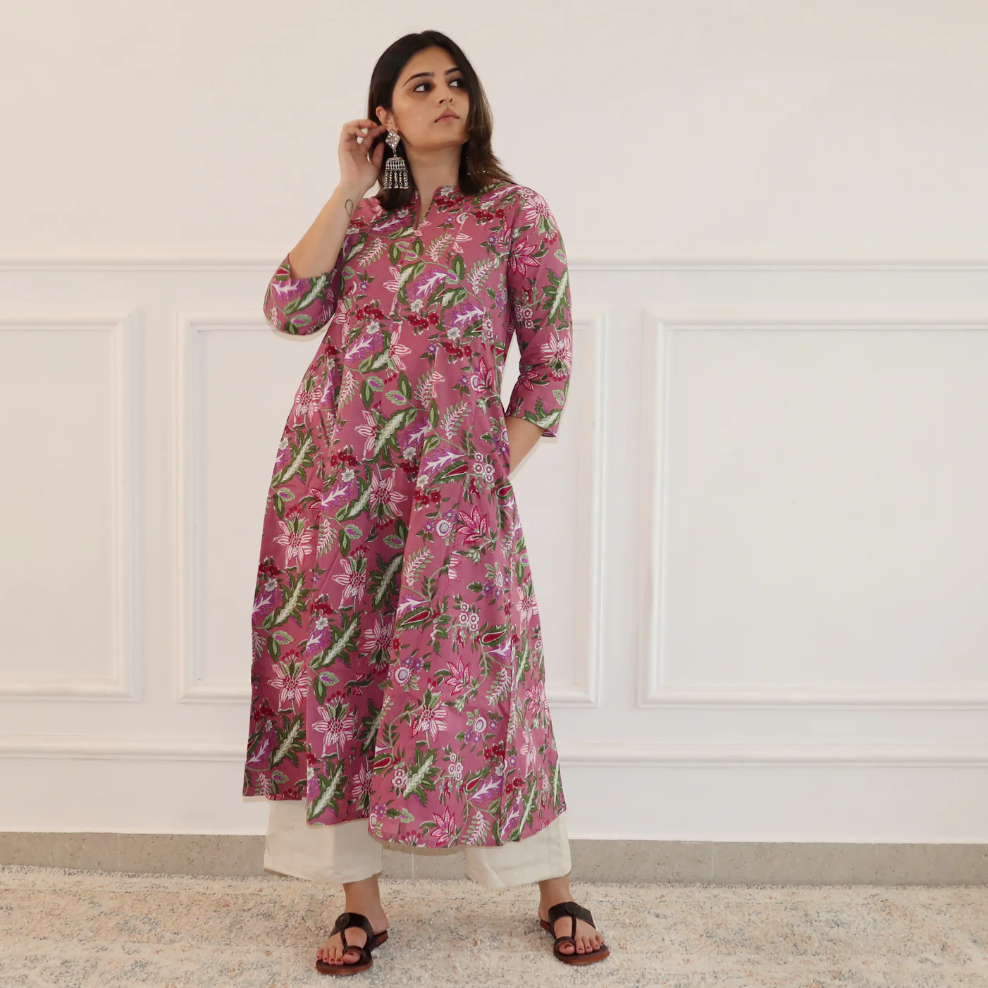 Sharvari Cotton Kurta - Image 7