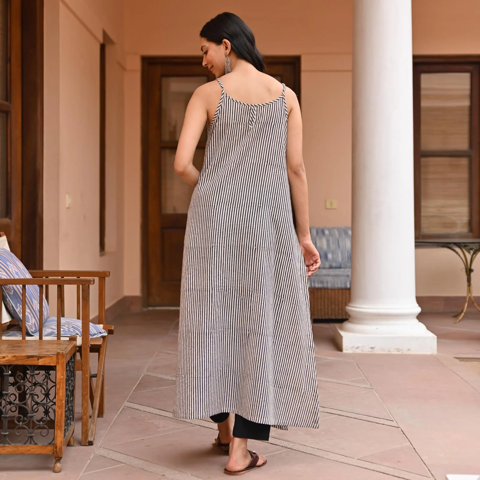 Shifa  Cotton Hand Block Printed Kurta - Image 5