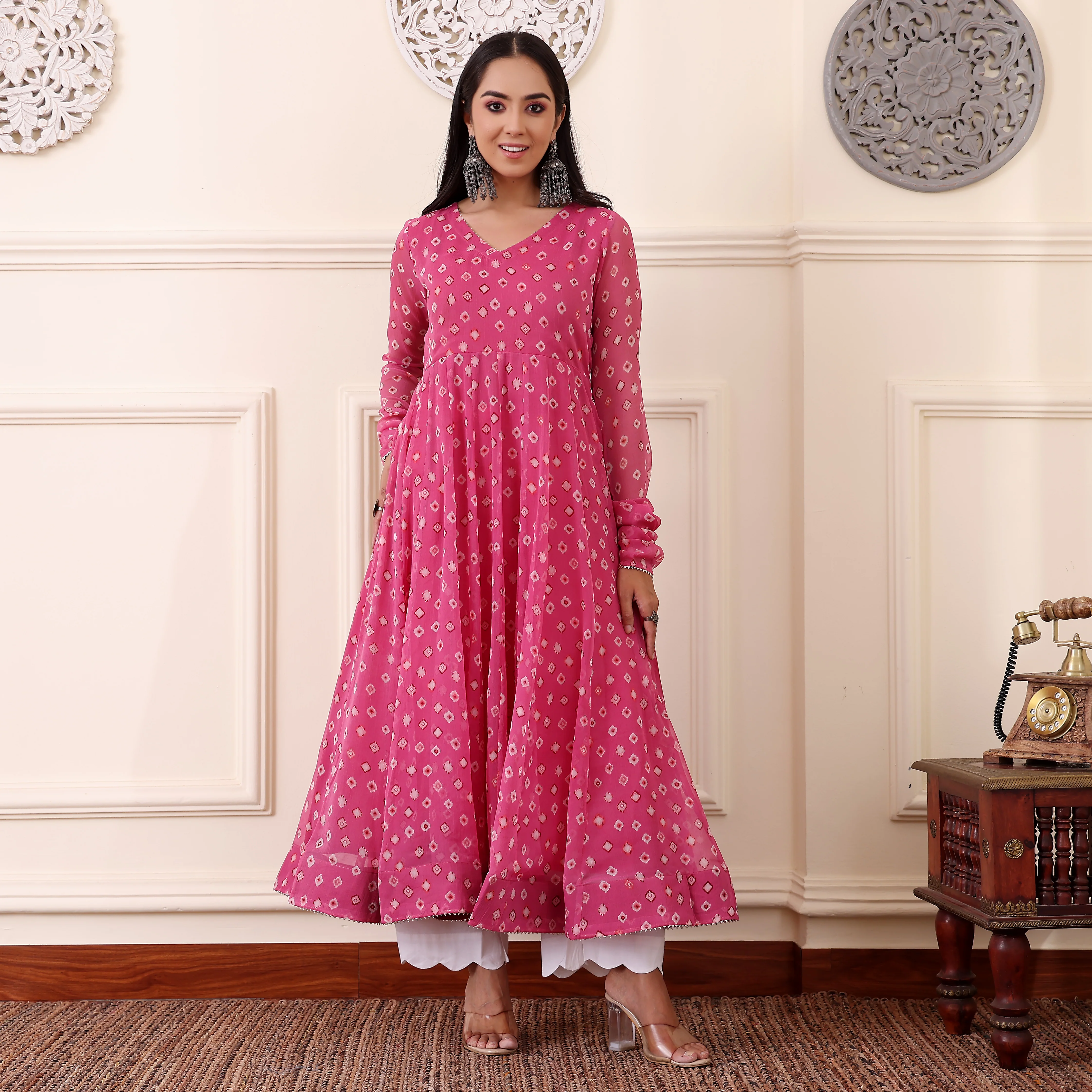Shina Georgette Kurta - Image 2