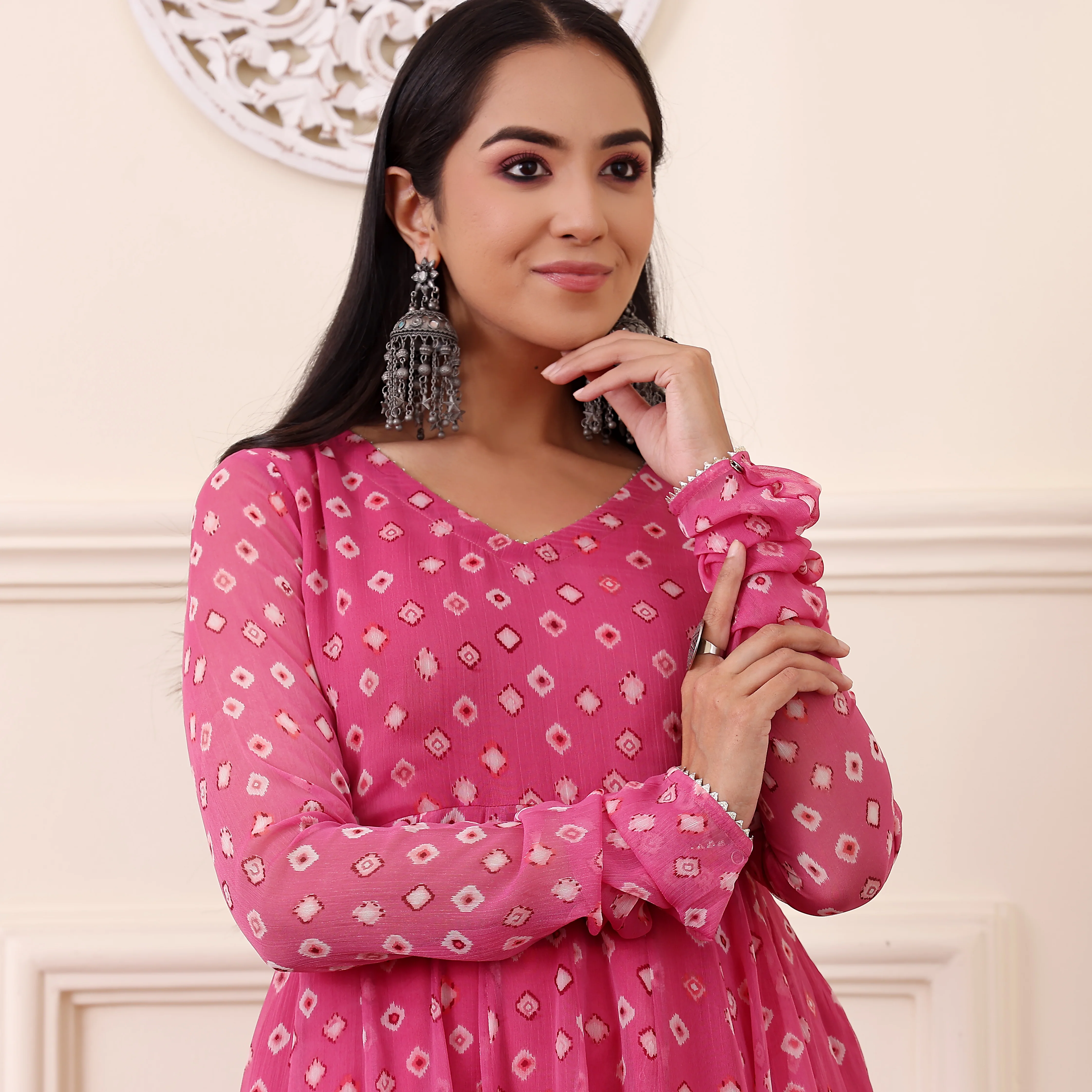 Shina Georgette Kurta - Image 3