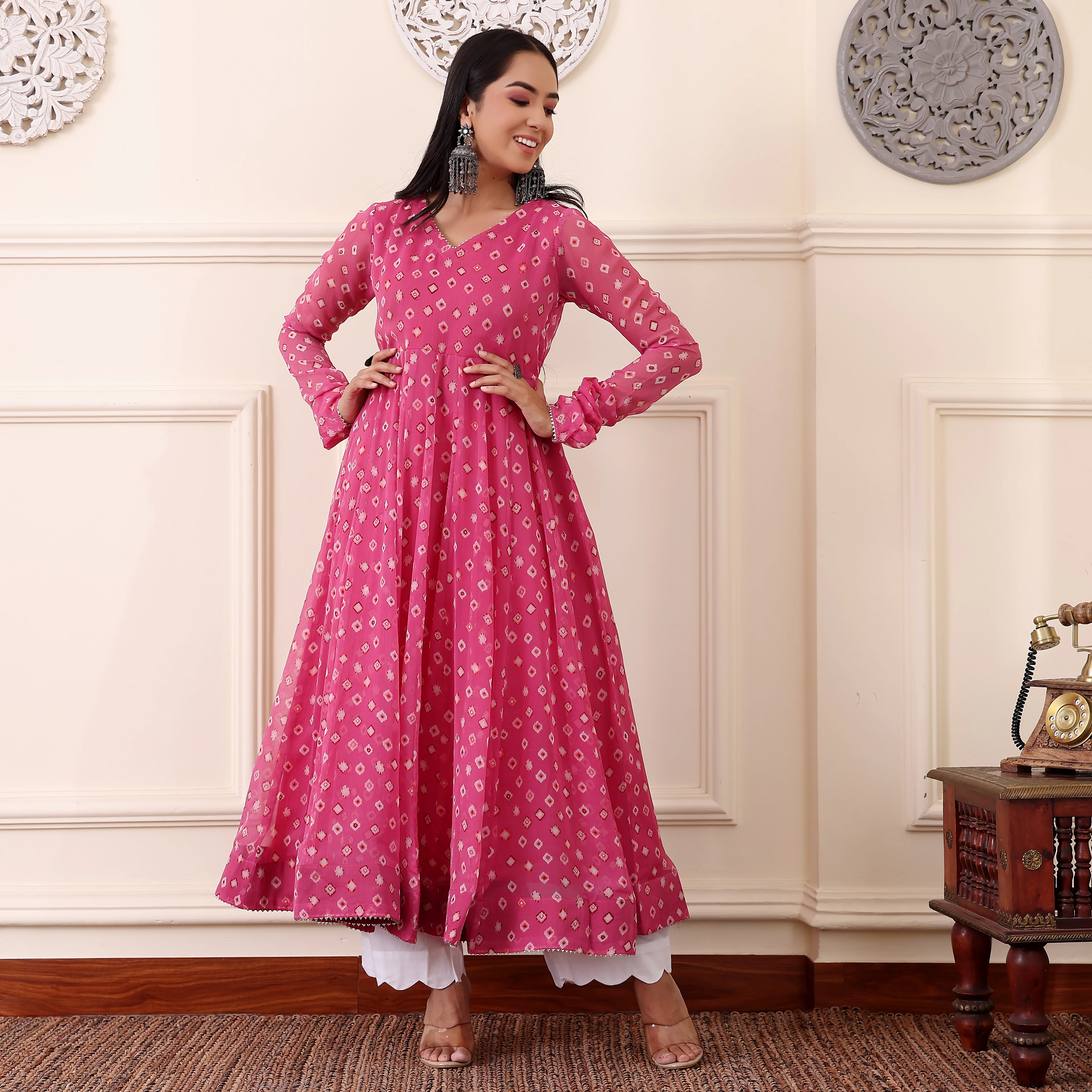 Shina Georgette Kurta - Image 4