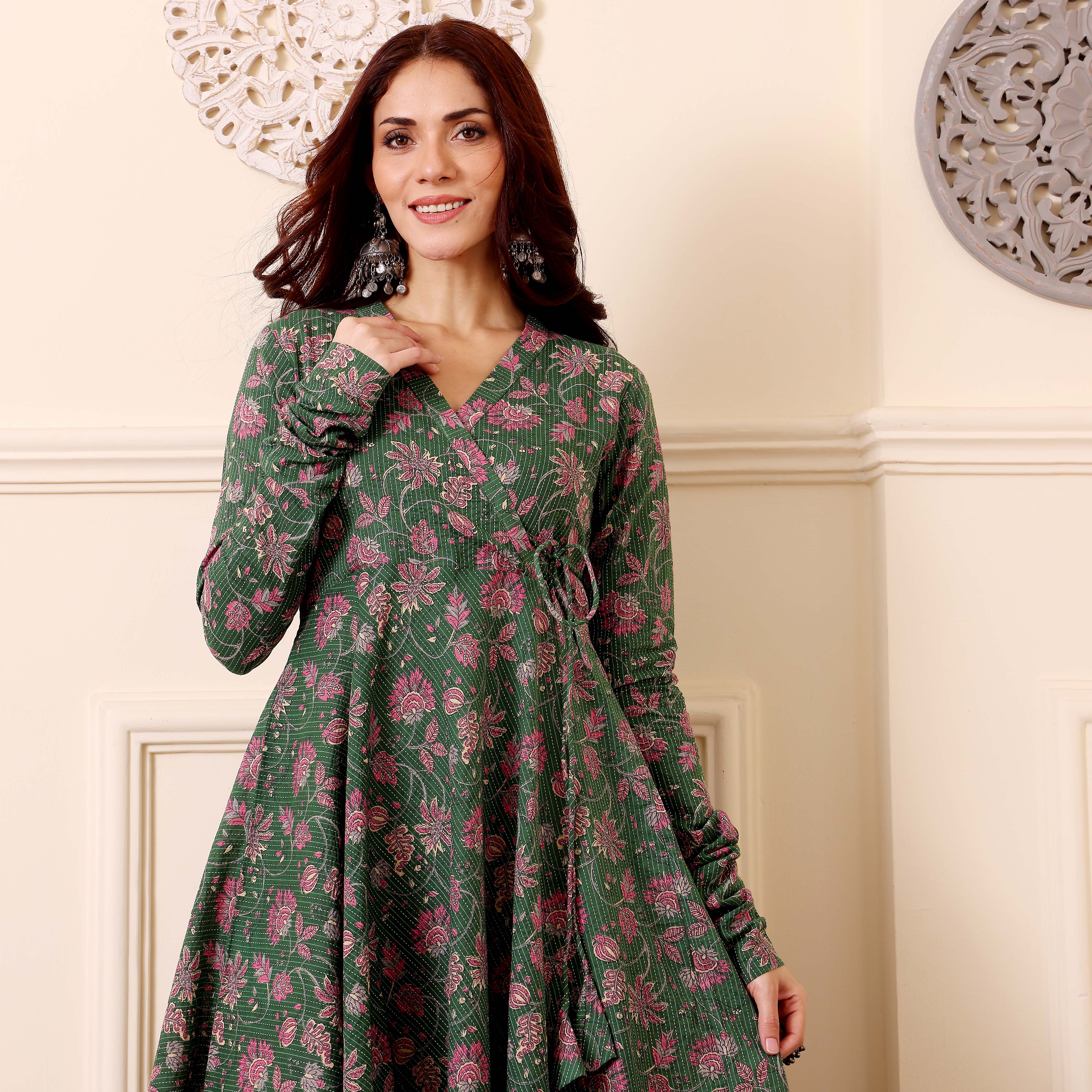 Shree Kantha Cotton Kurta - Image 3