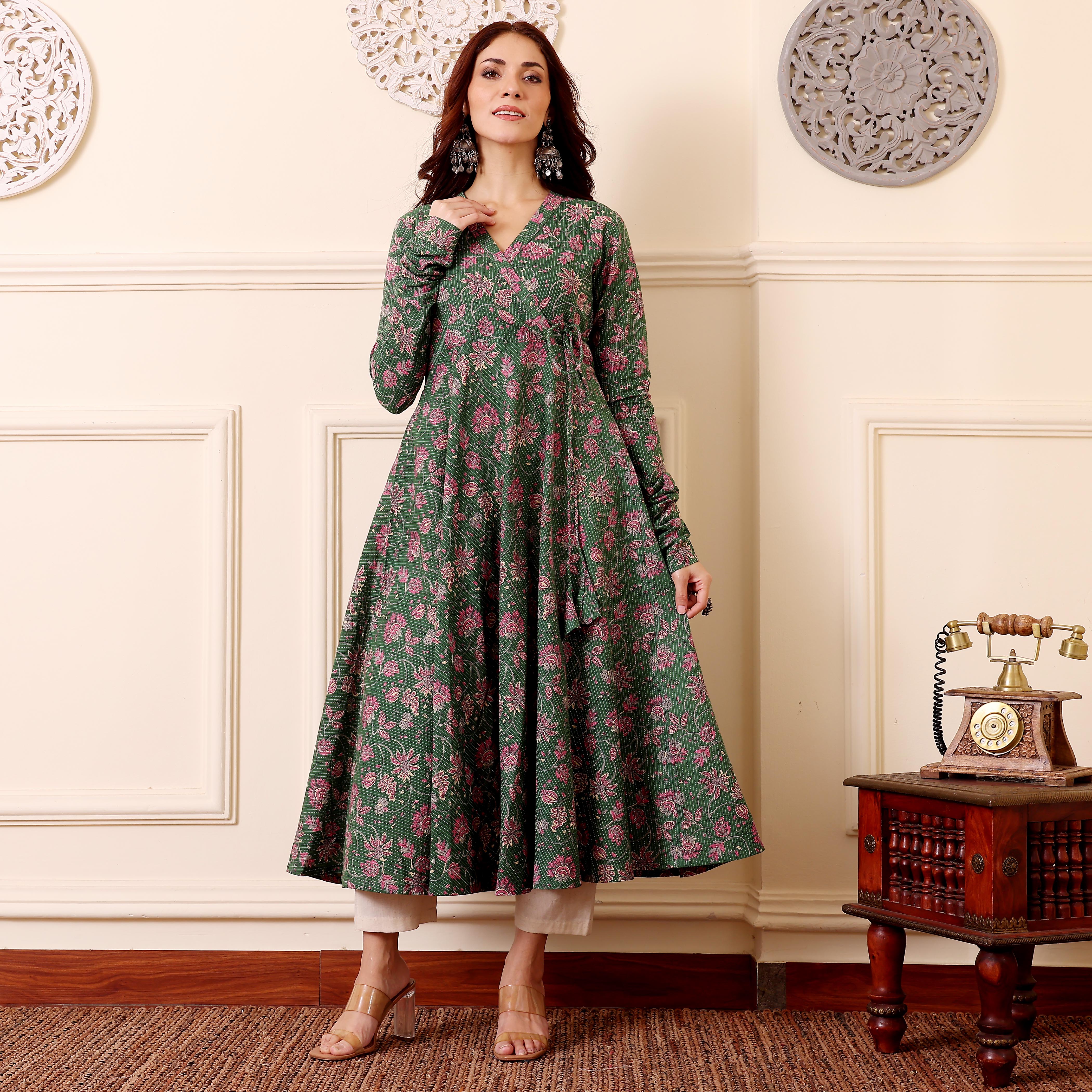 Shree Kantha Cotton Kurta - Image 7