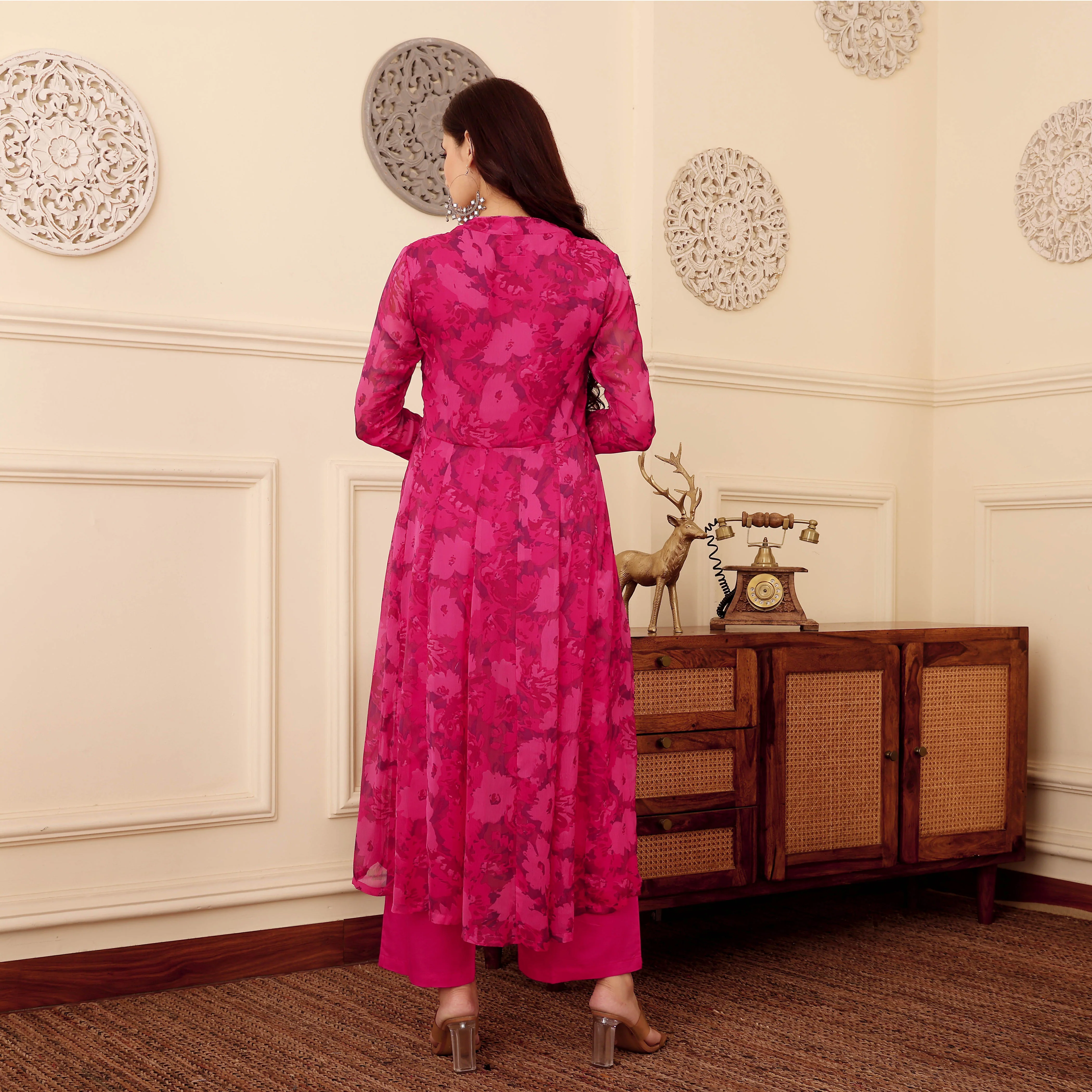 Amala Chiffon Kurta - Image 6