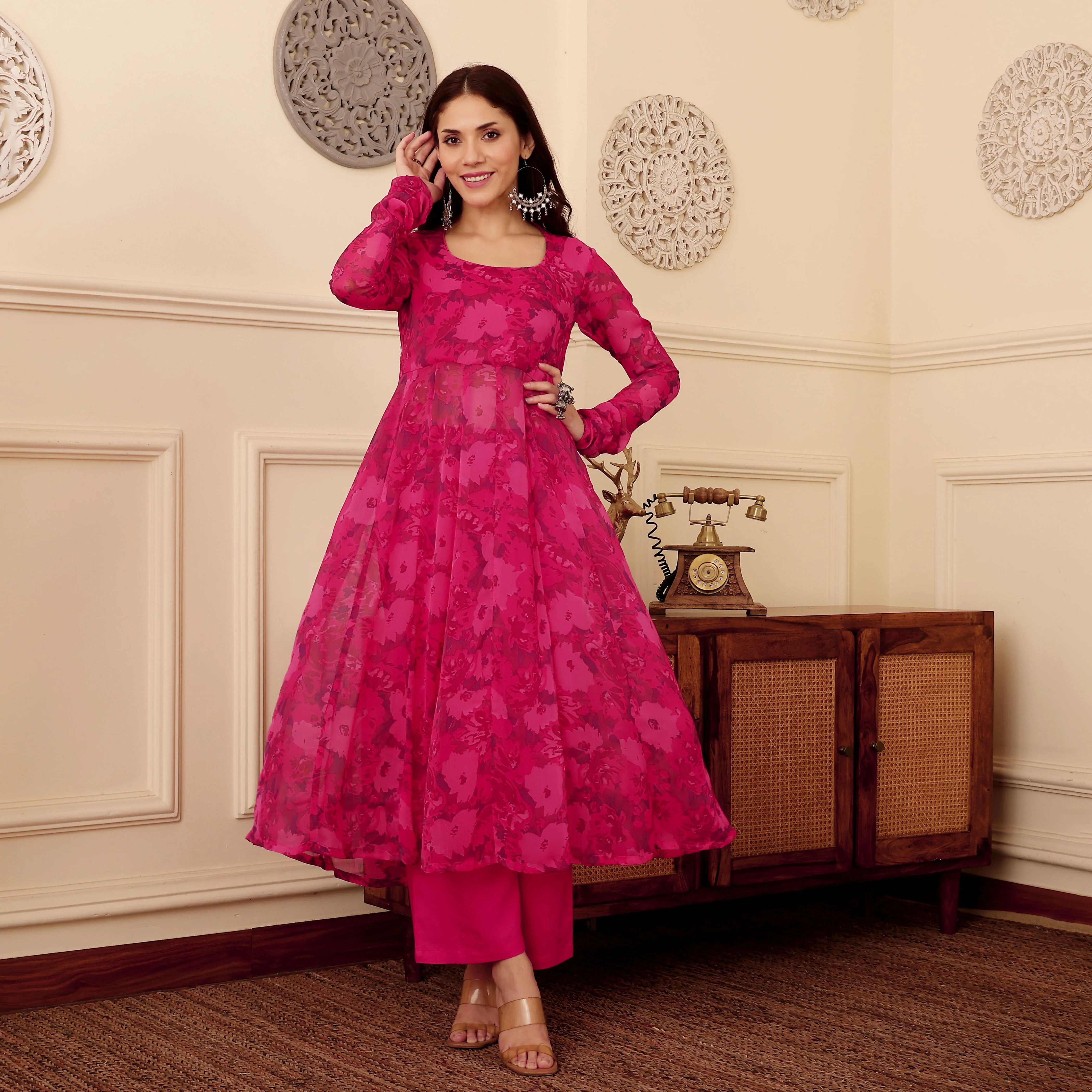 Amala Chiffon Kurta - Image 7