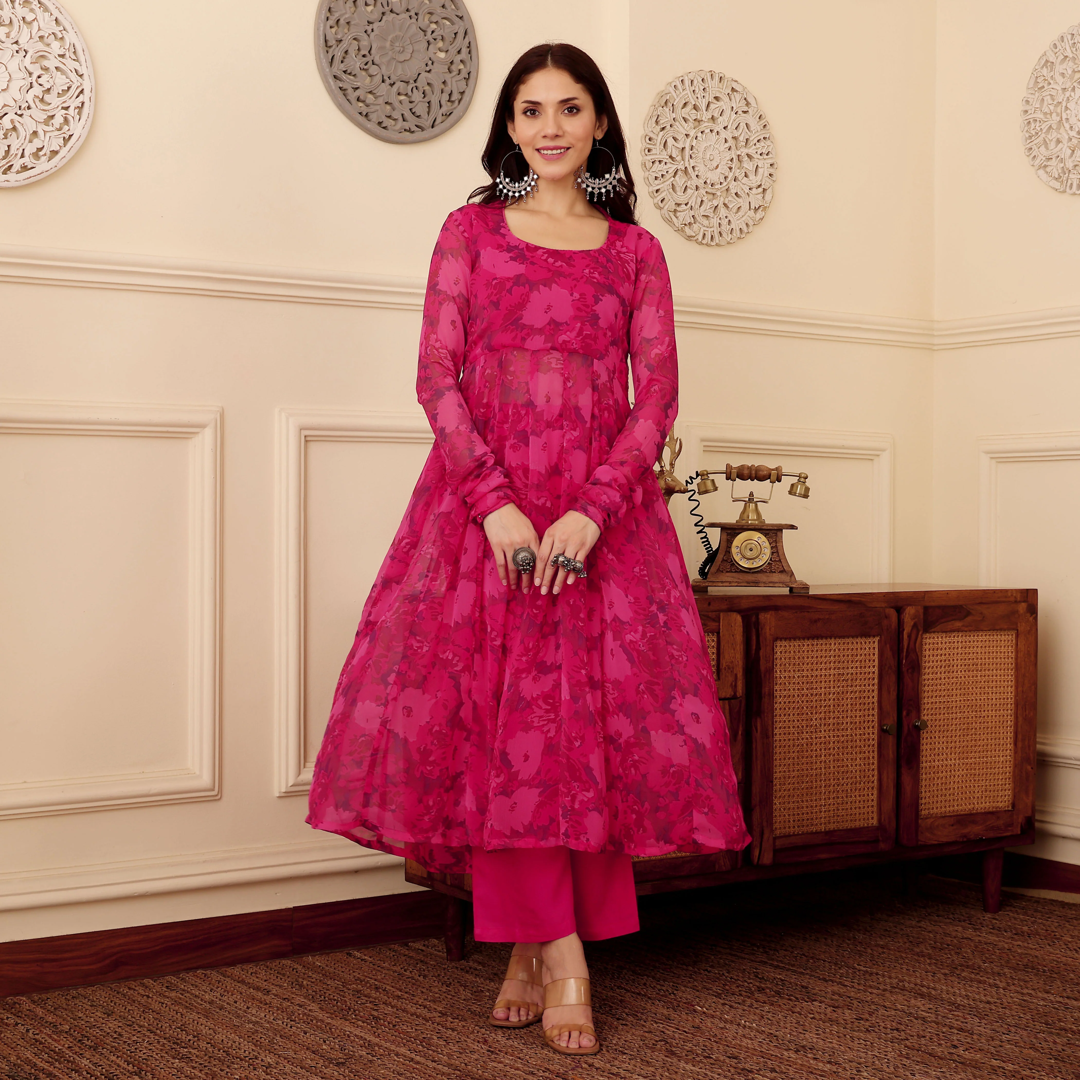Amala Chiffon Kurta - Image 8