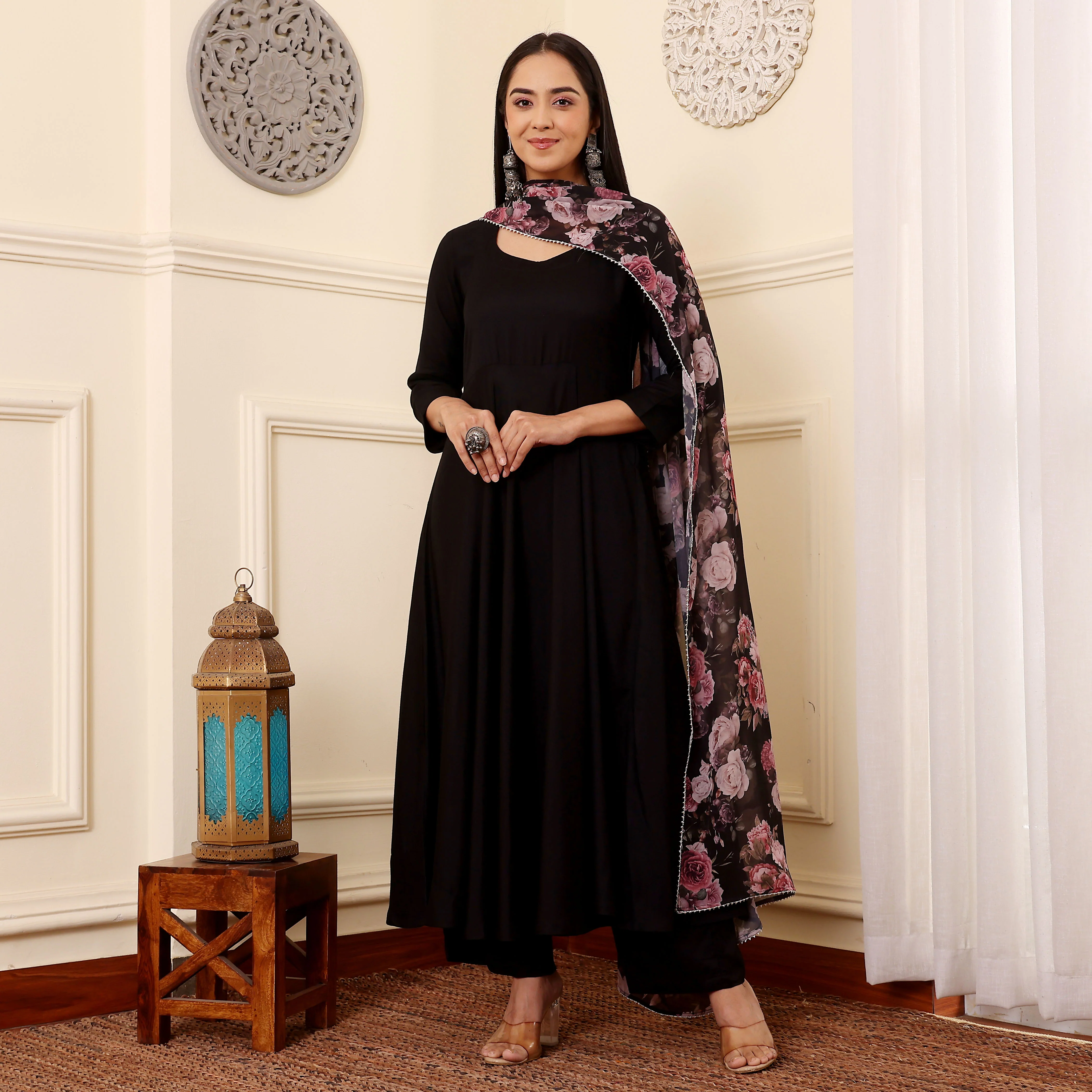 Sija Black Rayon Set - Image 3