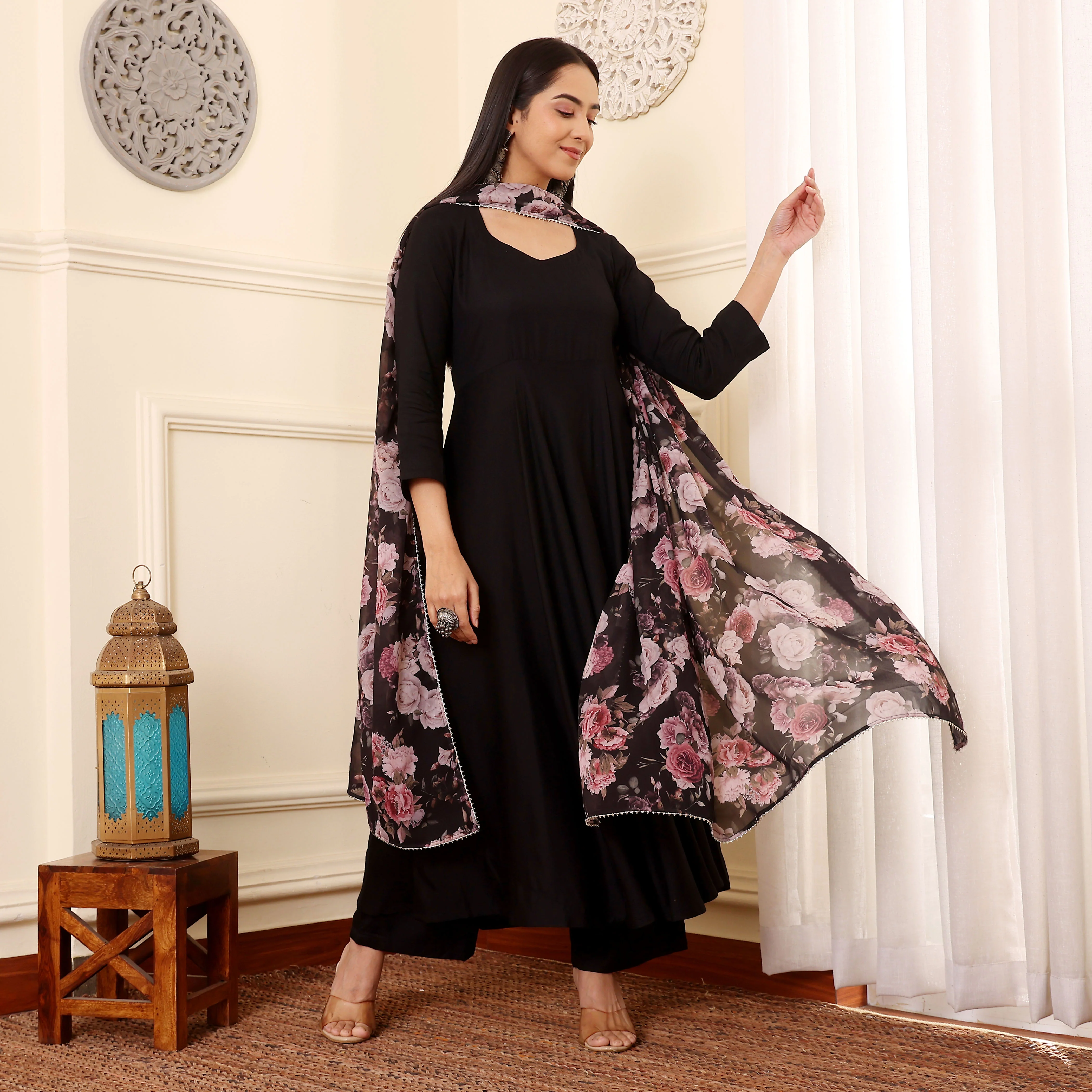 Sija Black Rayon Set - Image 5