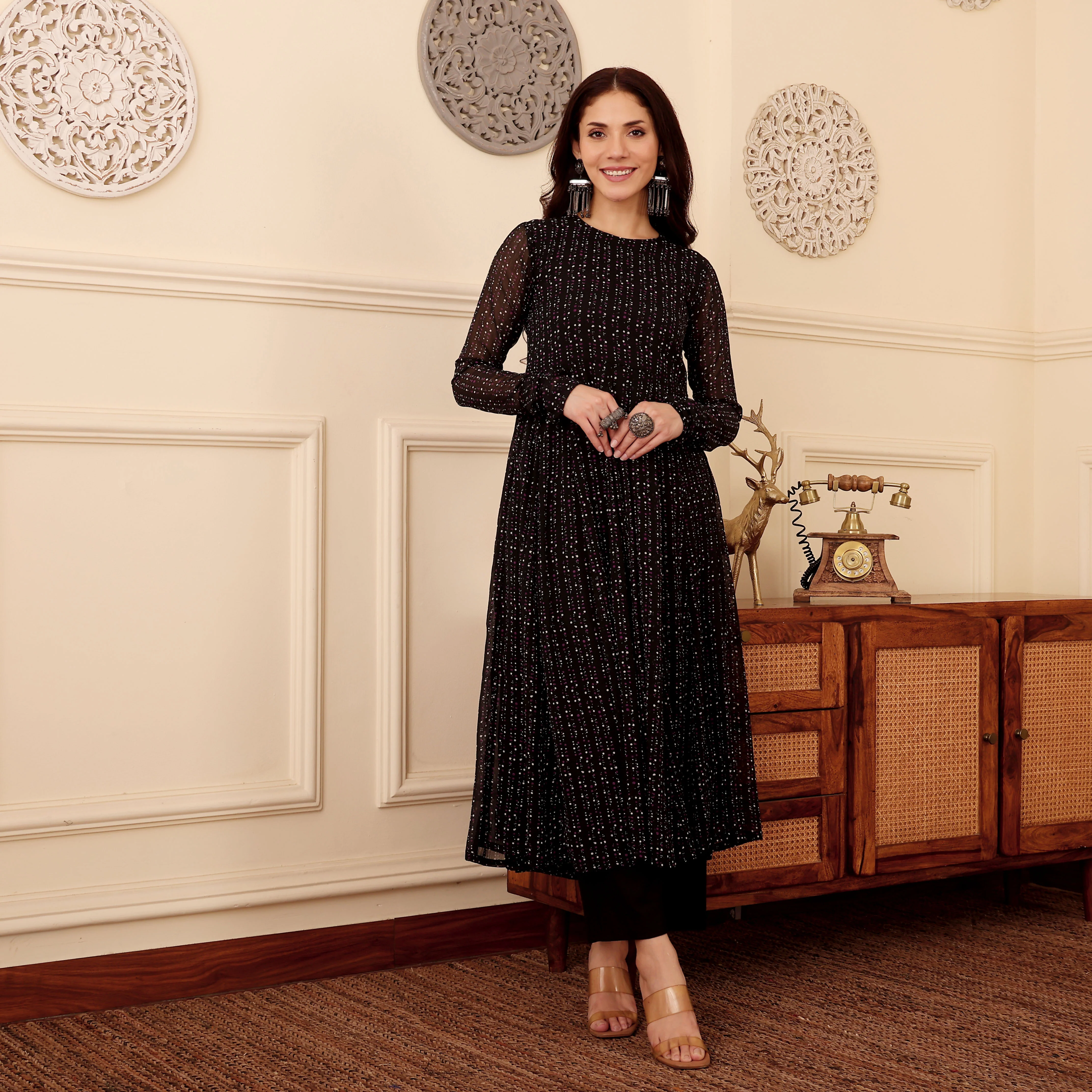 Sira Georgette Kurta - Image 2
