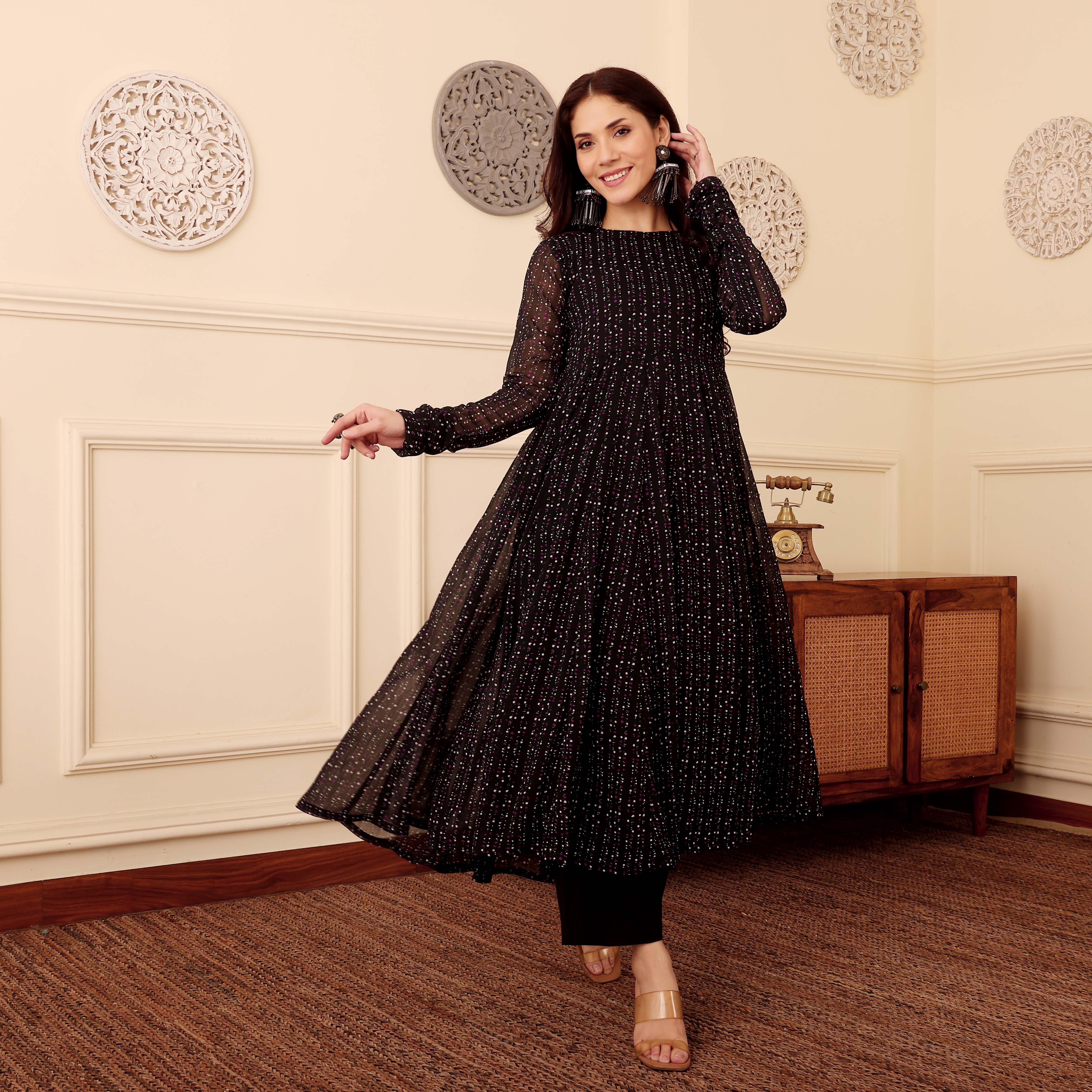 Sira Georgette Kurta - Image 3