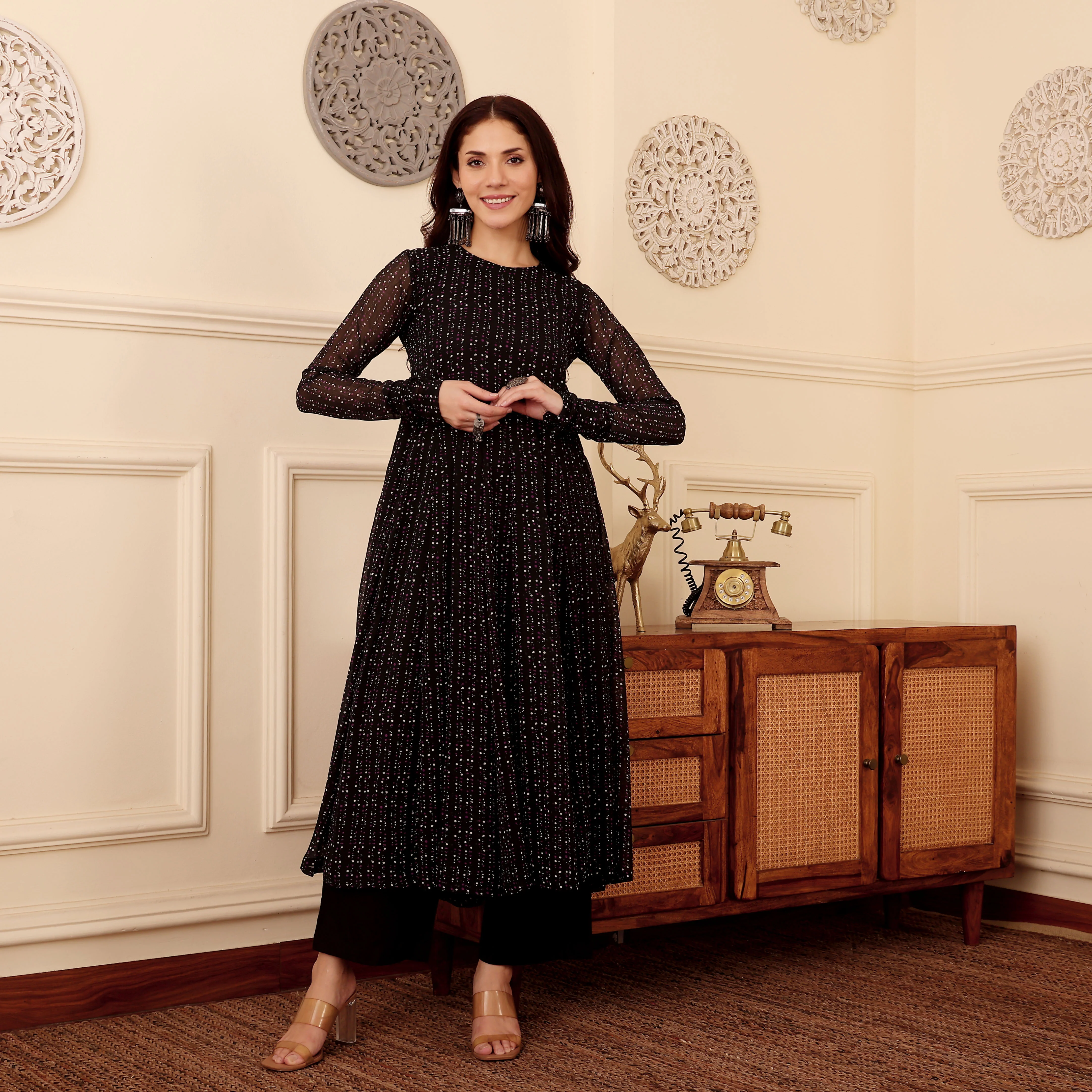 Sira Georgette Kurta - Image 4